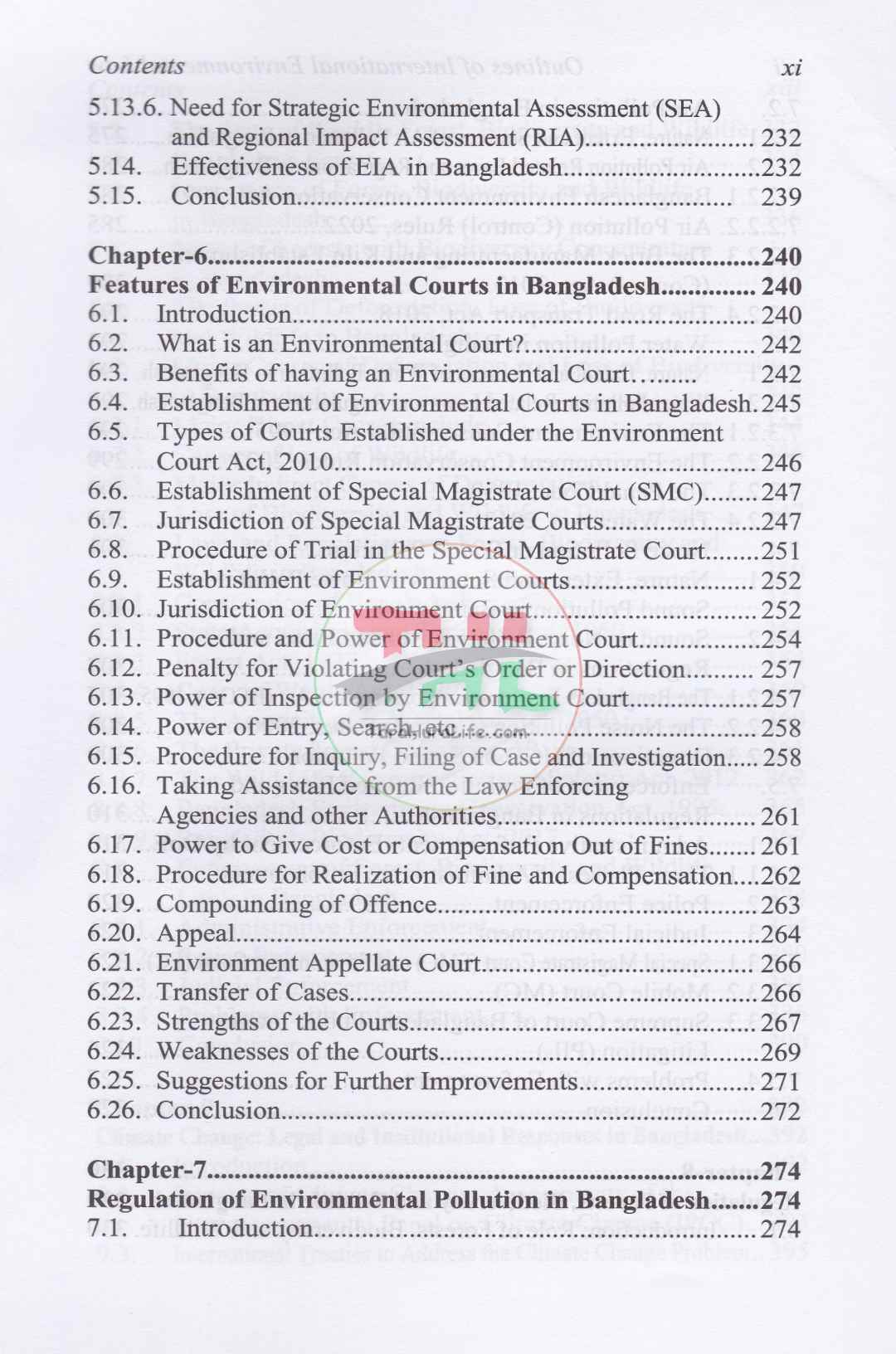 INTRODUCTION TO BANGLADESH ENVIRONMENTAL LAW