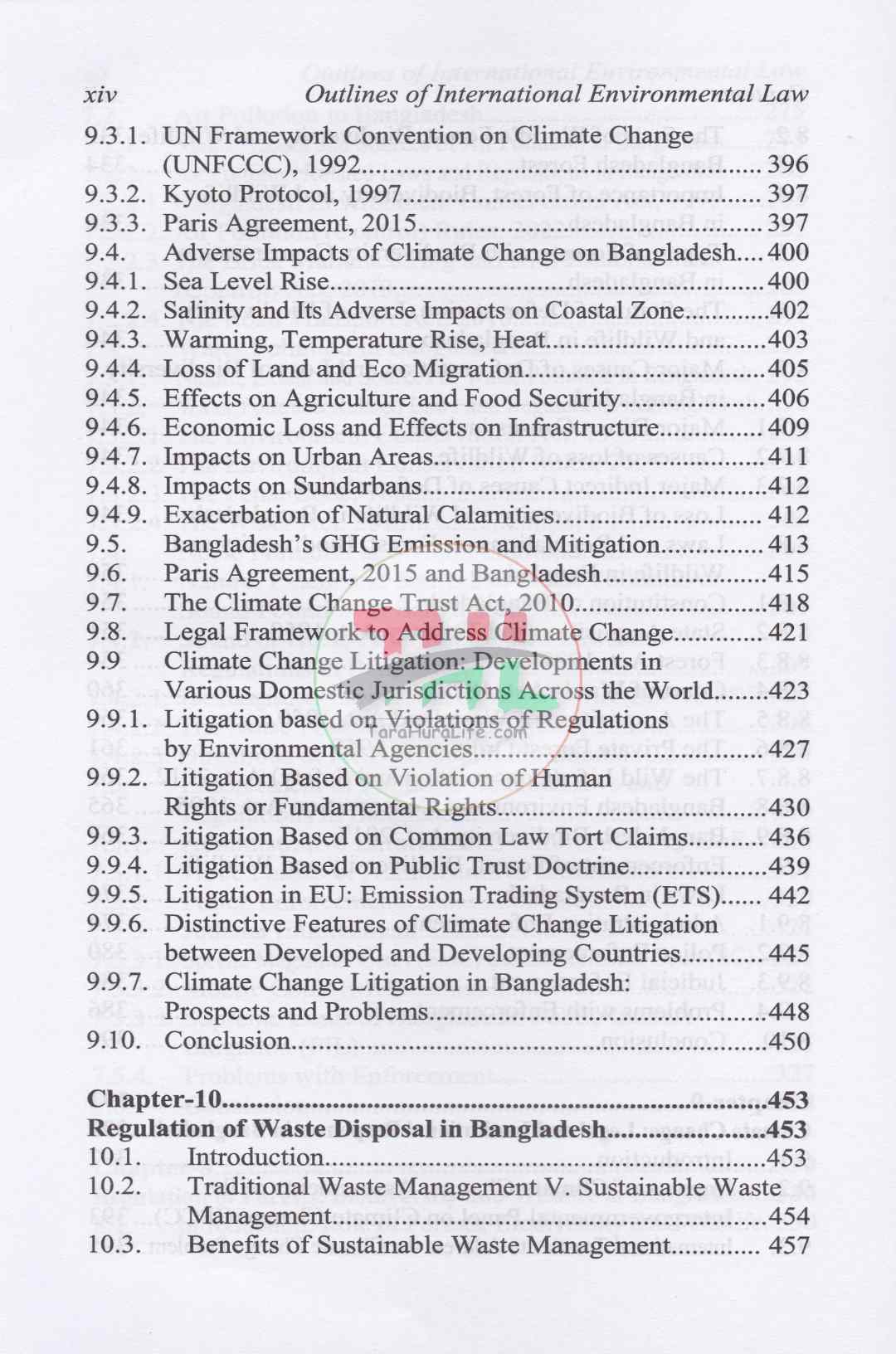 INTRODUCTION TO BANGLADESH ENVIRONMENTAL LAW