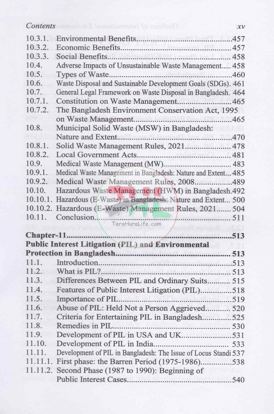 INTRODUCTION TO BANGLADESH ENVIRONMENTAL LAW