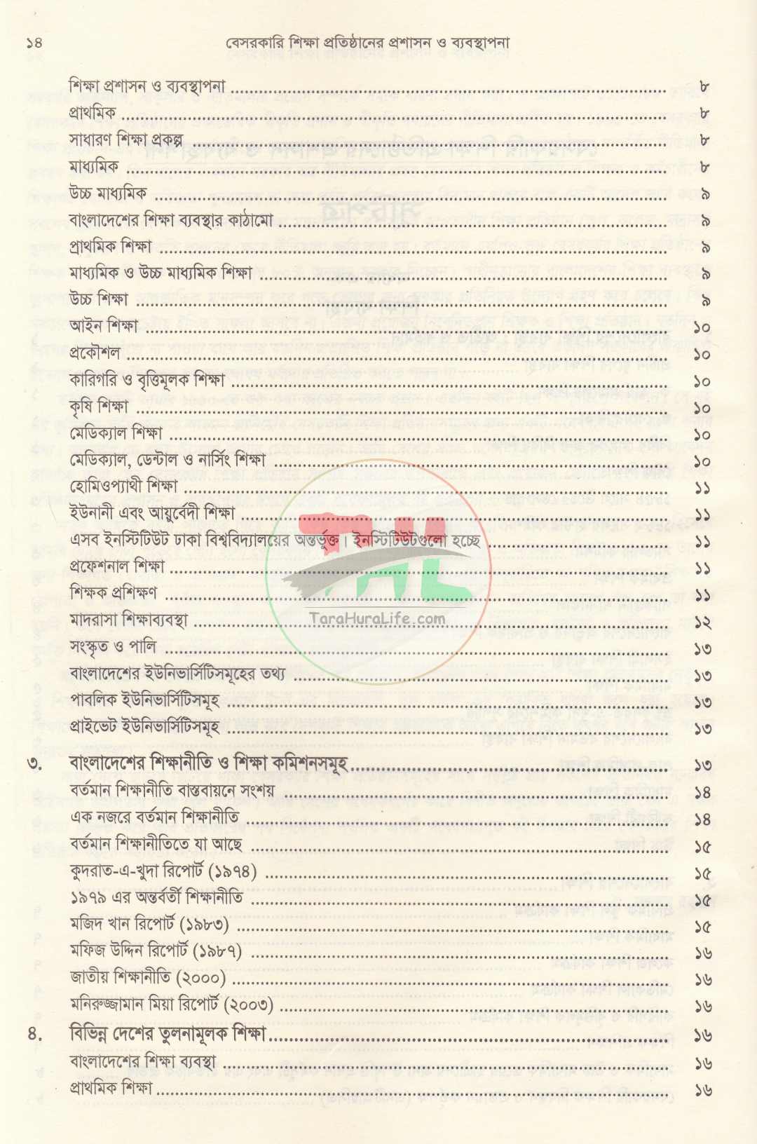 বেসরকারি শিক্ষা প্রতিষ্ঠানের প্রশাসন ও ব্যবস্থাপনা