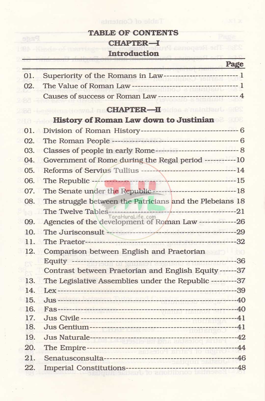 Roman Law
