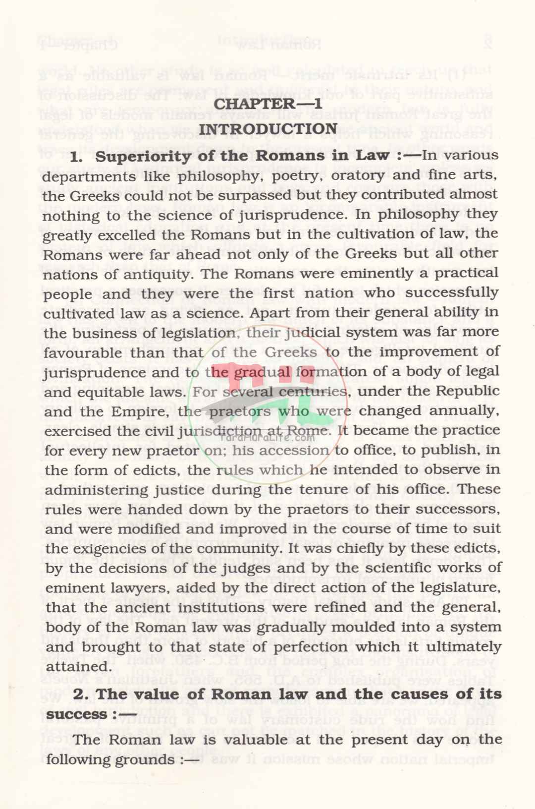 Roman Law