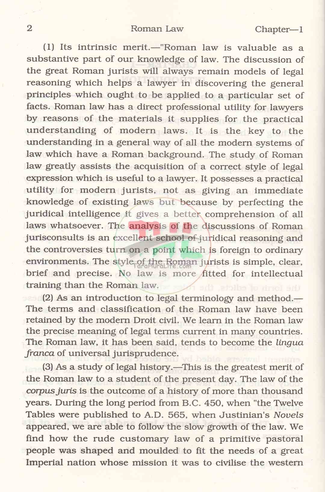 Roman Law