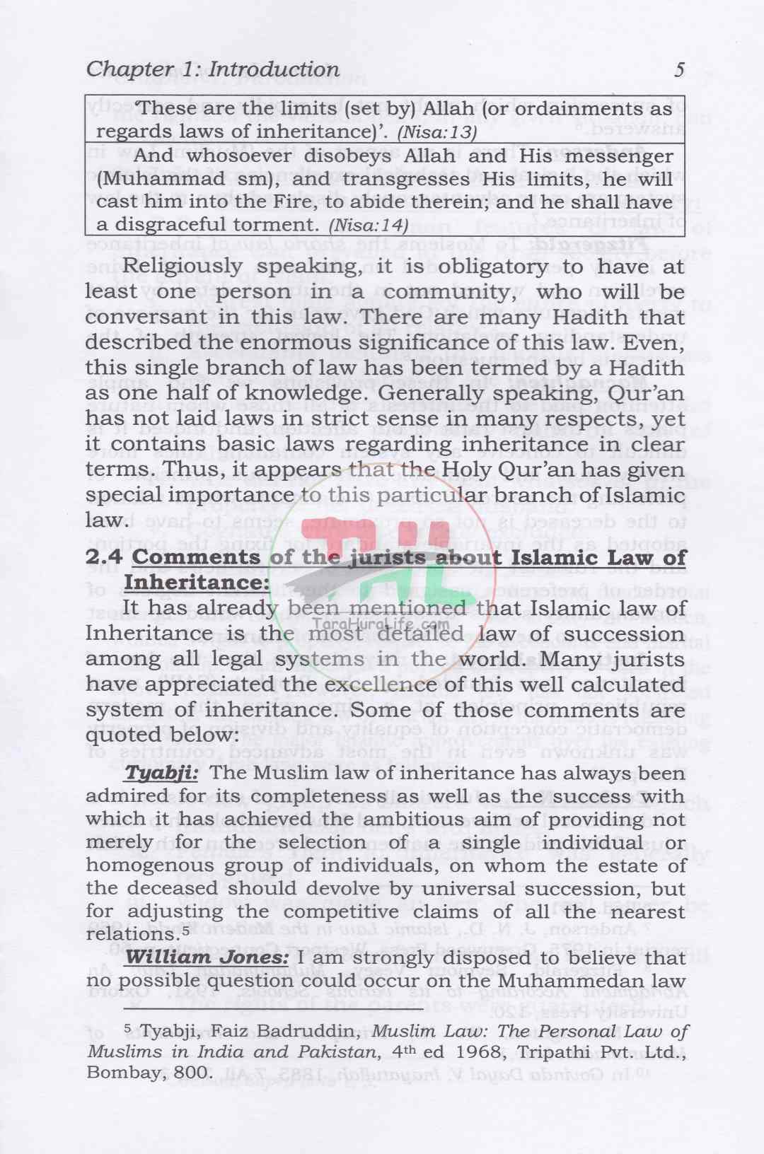 Islamic Law of Inheritance Rules and Calculations