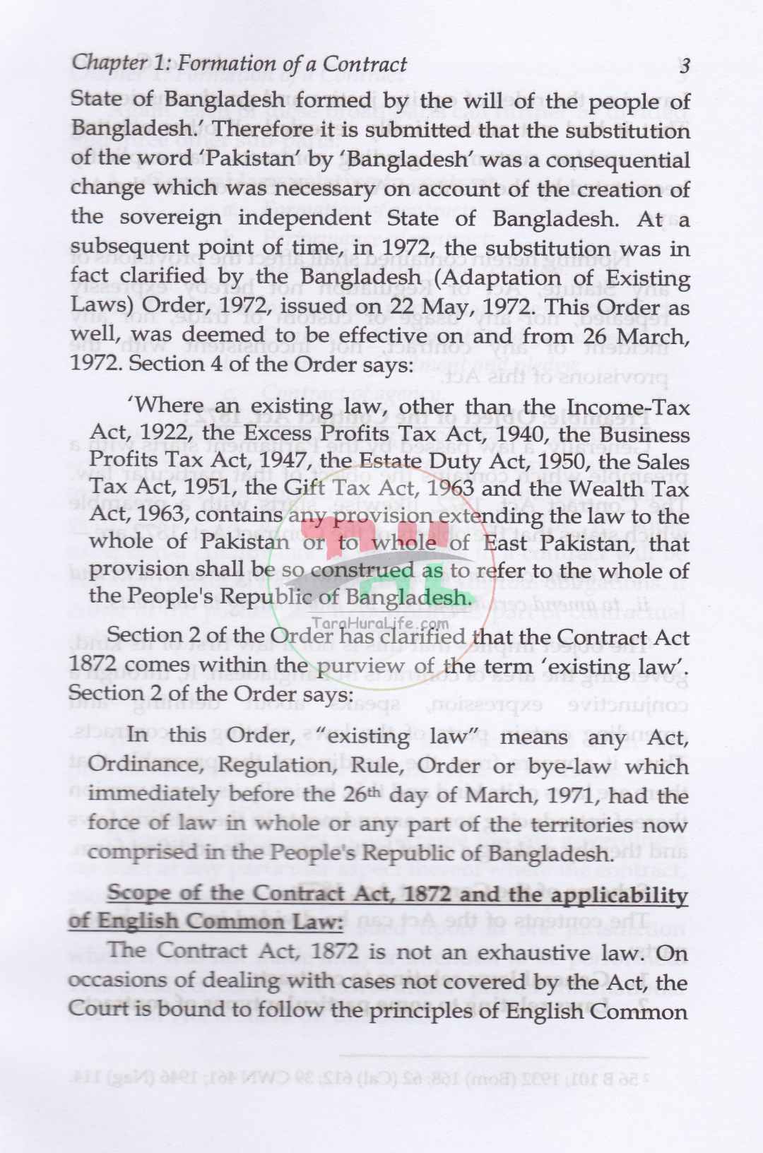 Law of Contract