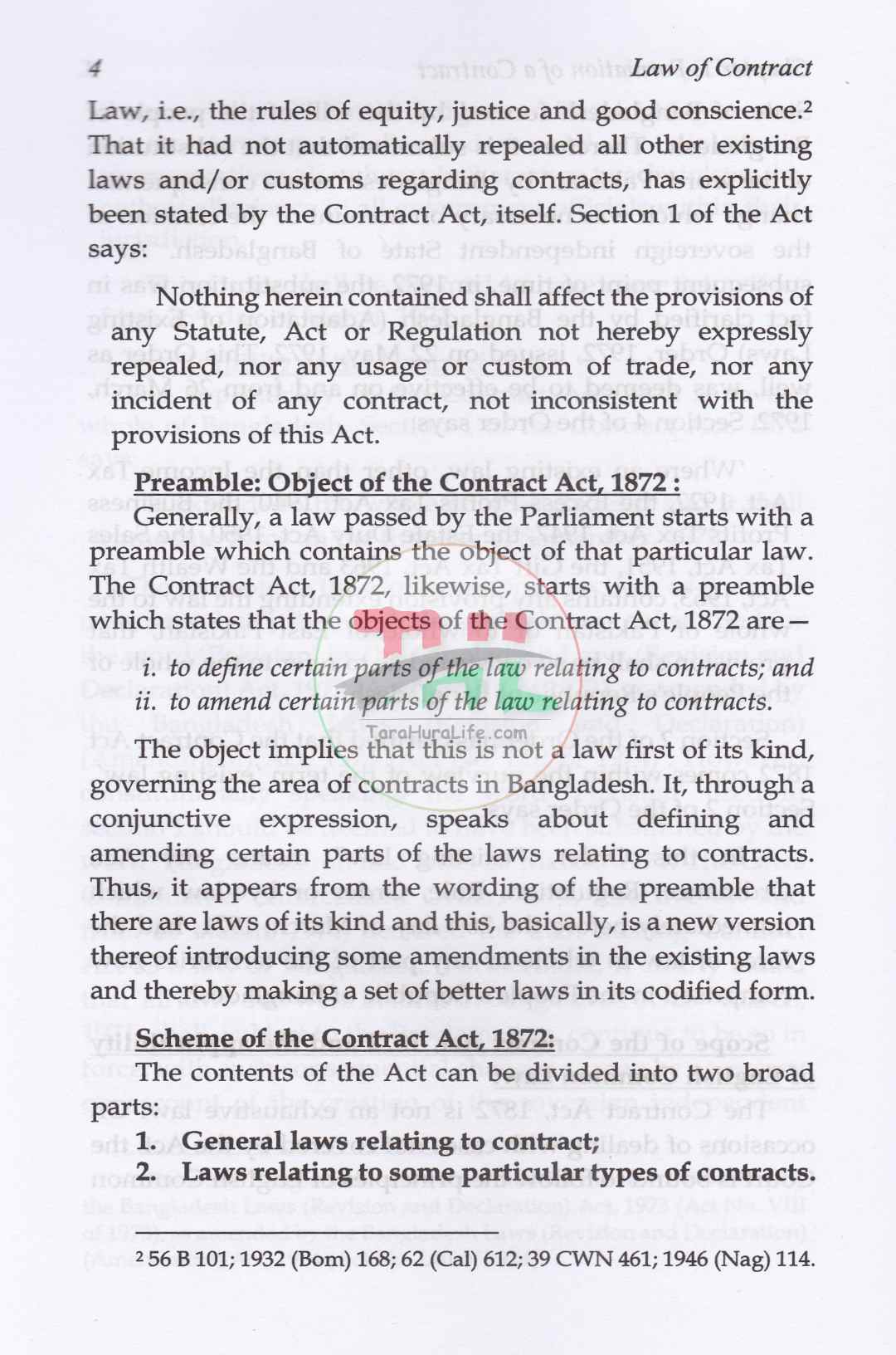 Law of Contract