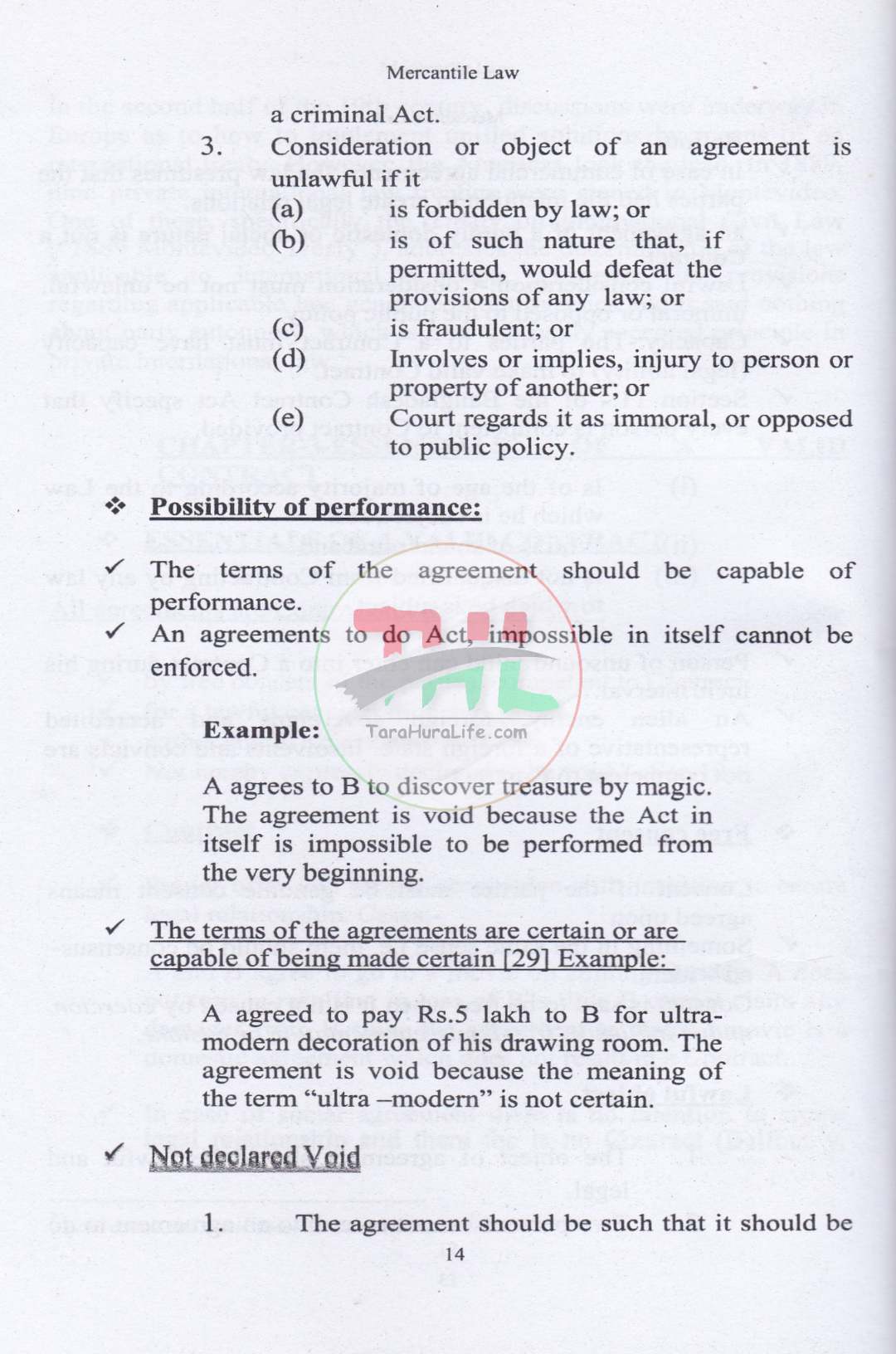 MERCANTILE LAW