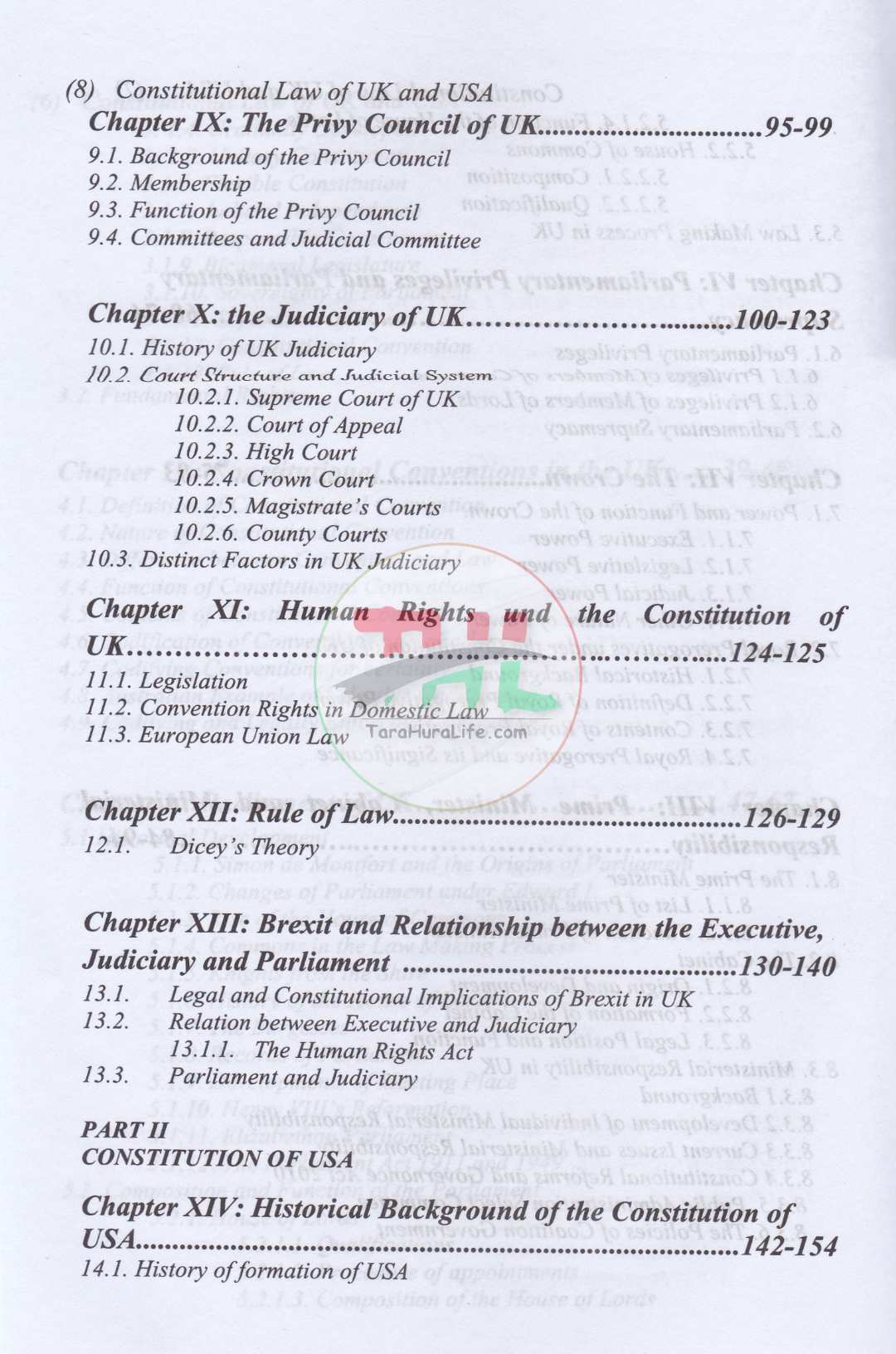 CONSTITUTIONAL LAW OF UK AND USA