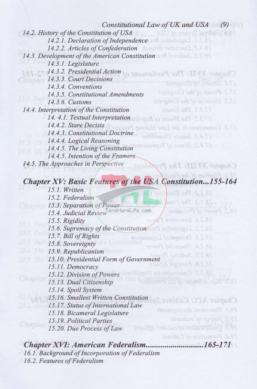 CONSTITUTIONAL LAW OF UK AND USA