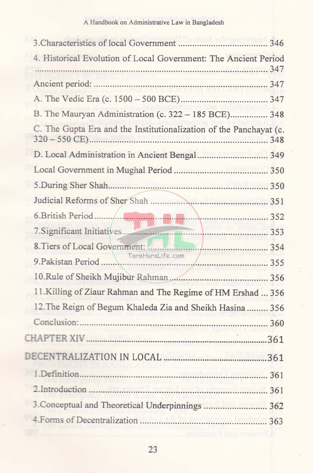 A HANDBOOK ON ADMINISTRATIVE LAW IN BANGLADESH