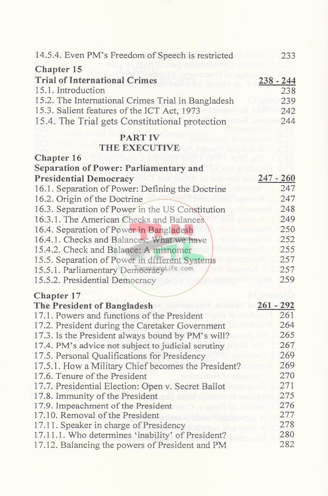 AN INTRODUCTION TO THE CONSTITUTIONAL LAW OF BANGLADESH