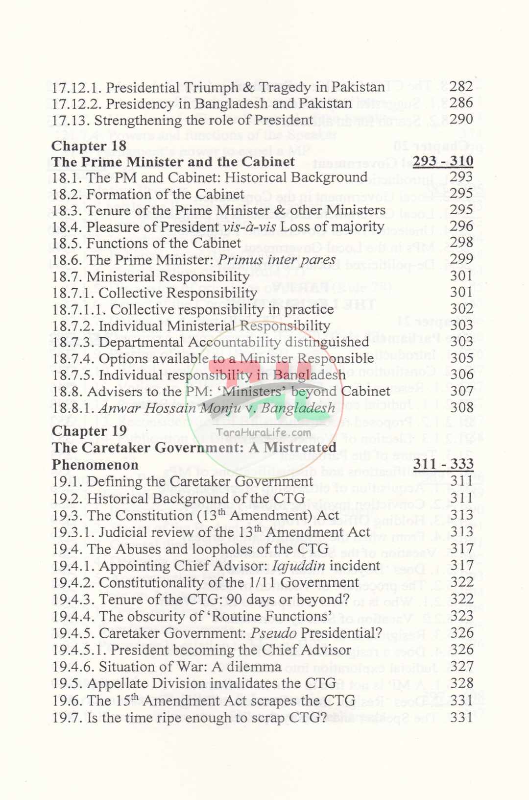 AN INTRODUCTION TO THE CONSTITUTIONAL LAW OF BANGLADESH