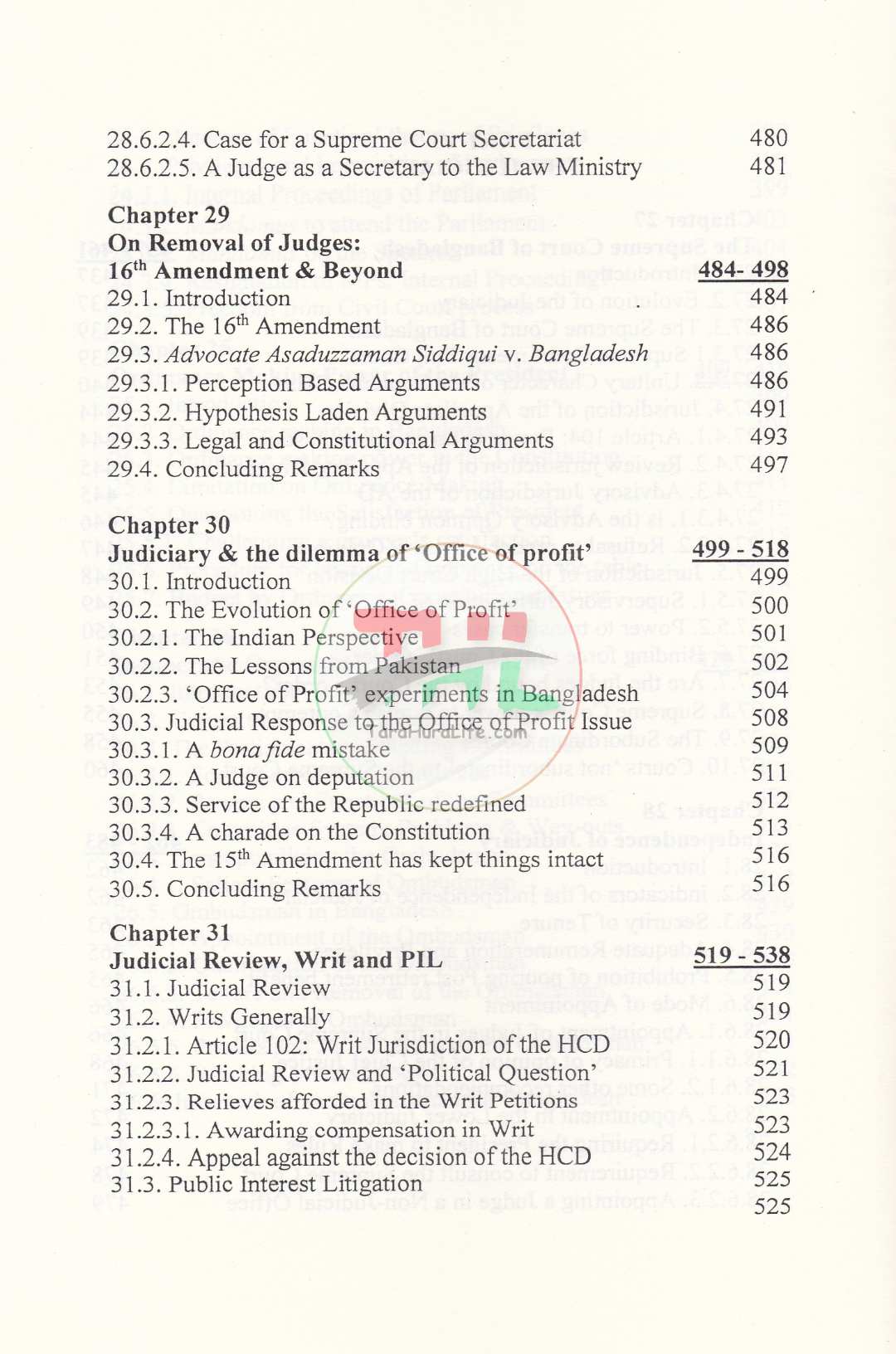 AN INTRODUCTION TO THE CONSTITUTIONAL LAW OF BANGLADESH
