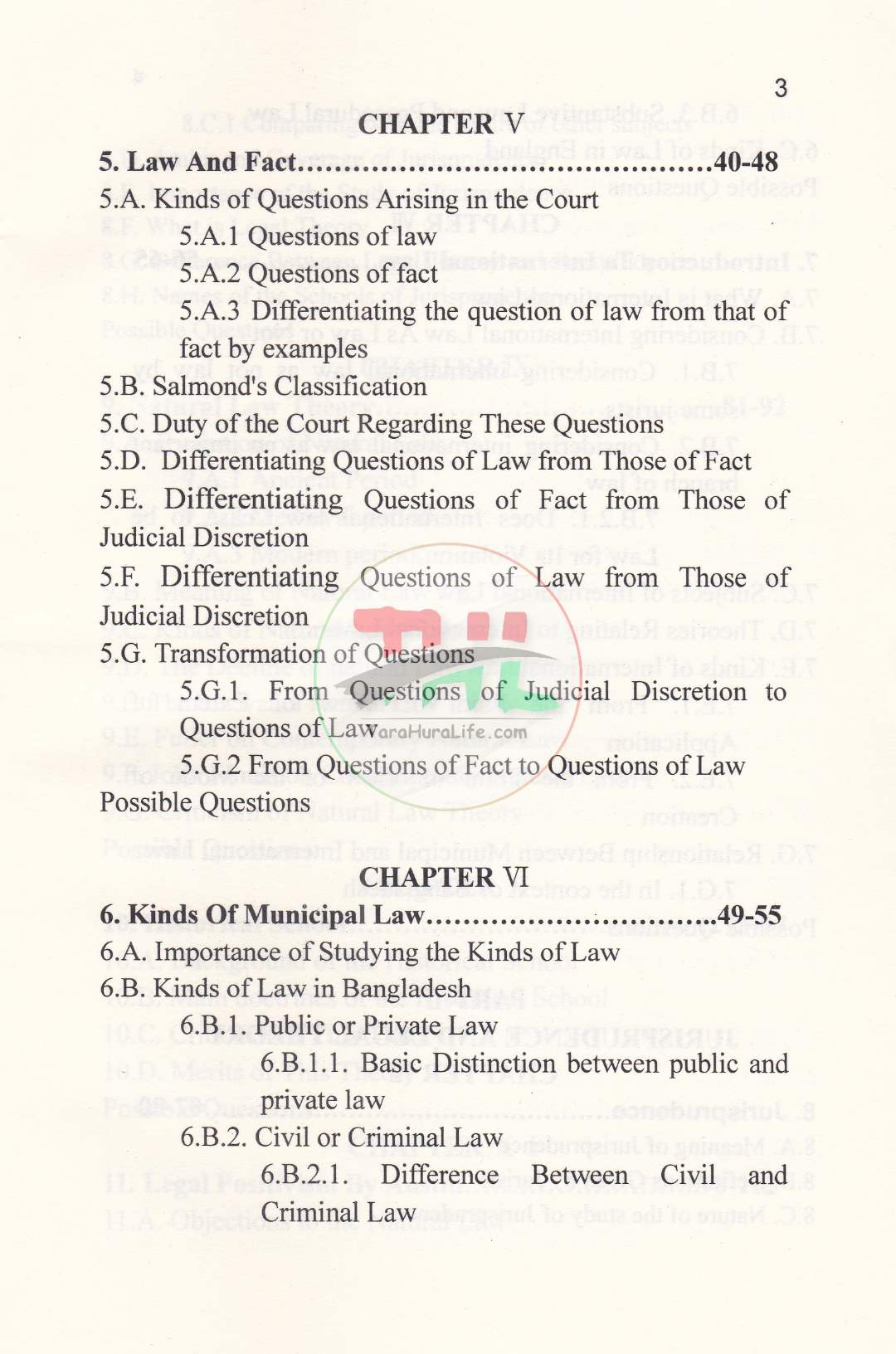 A Handbook on Jurisprudence