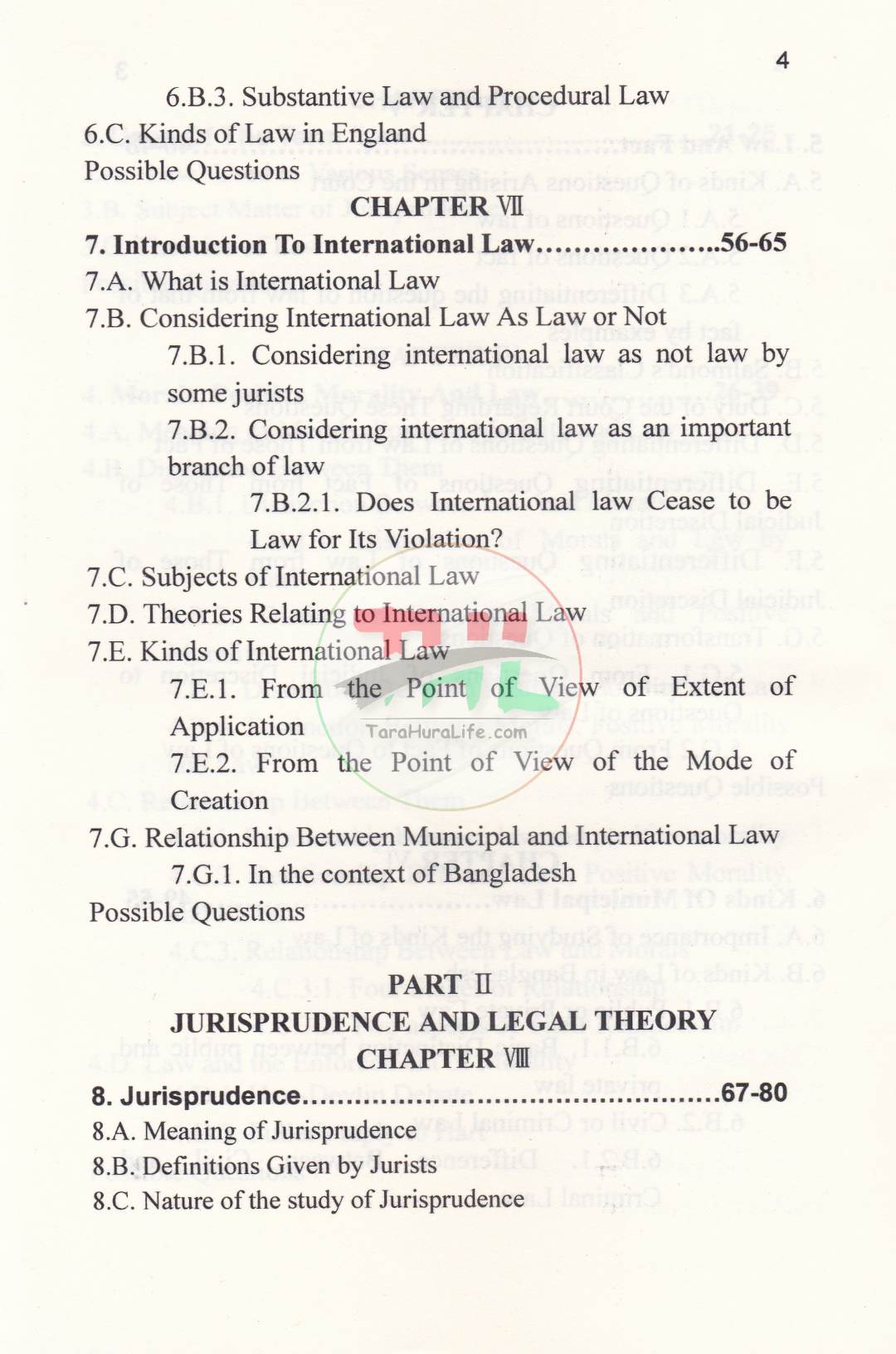 A Handbook on Jurisprudence