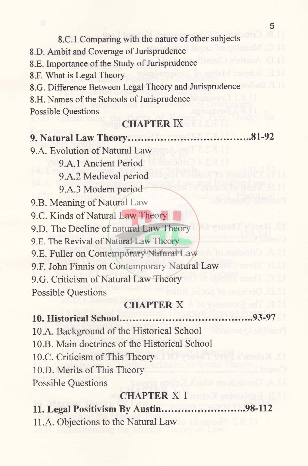 A Handbook on Jurisprudence