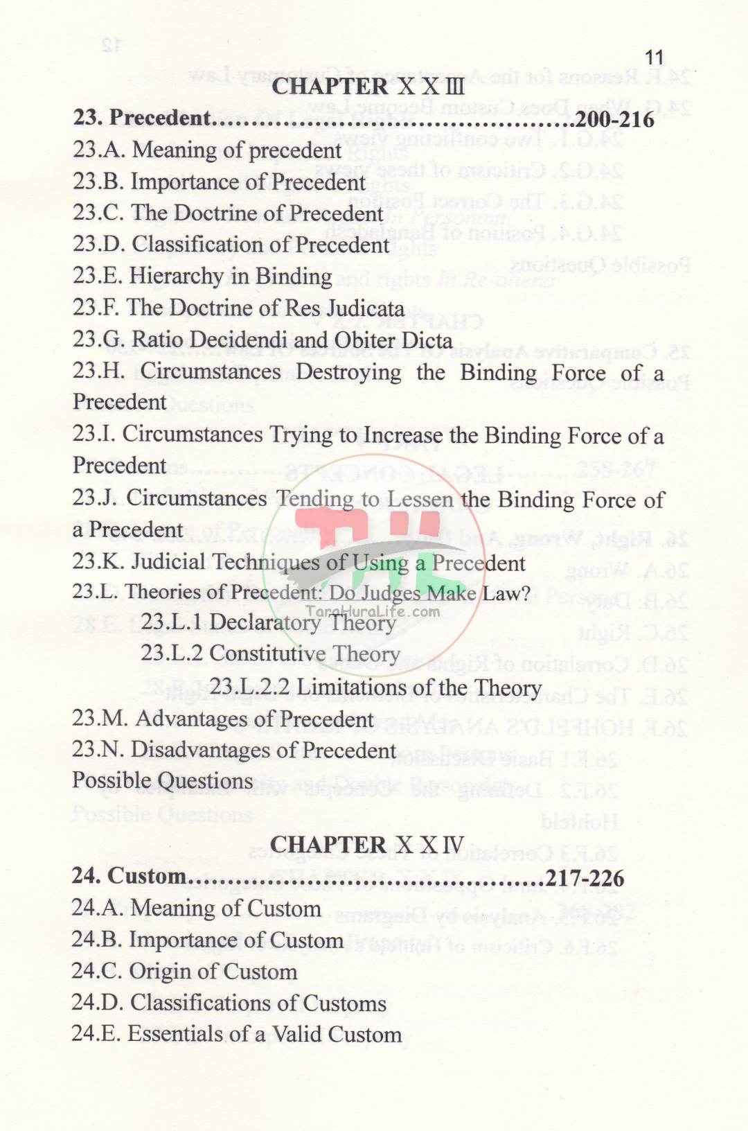 A Handbook on Jurisprudence