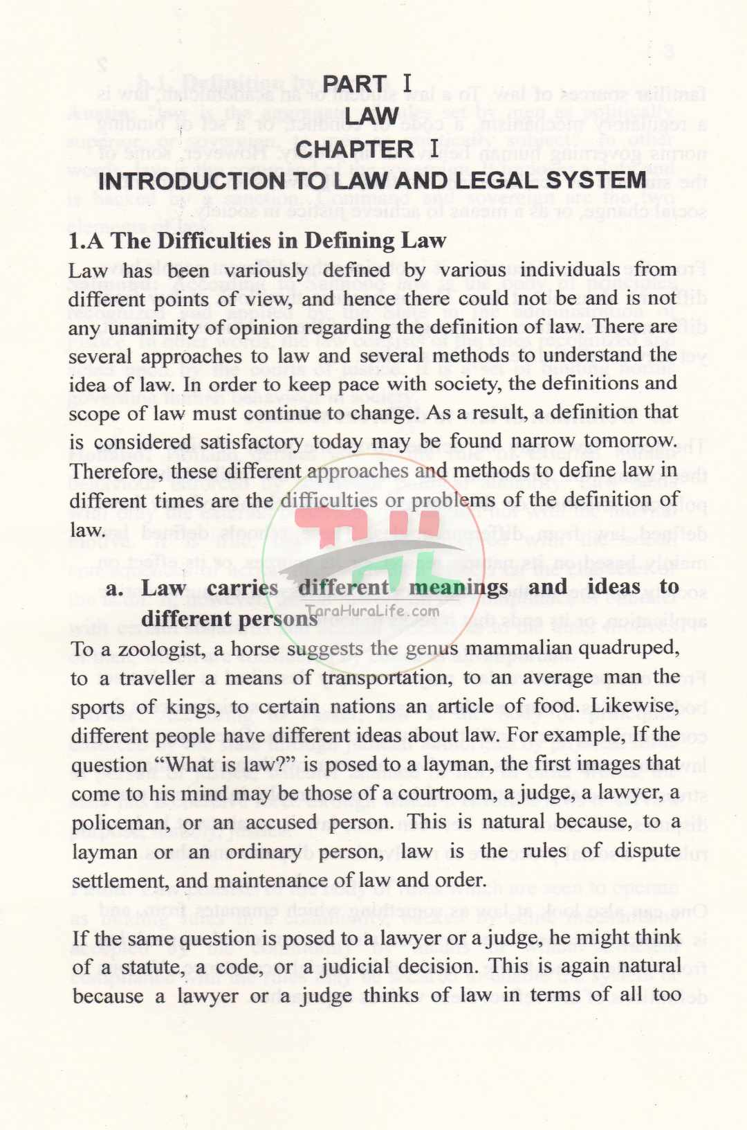 A Handbook on Jurisprudence