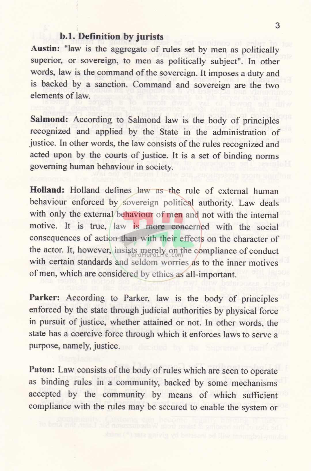 A Handbook on Jurisprudence
