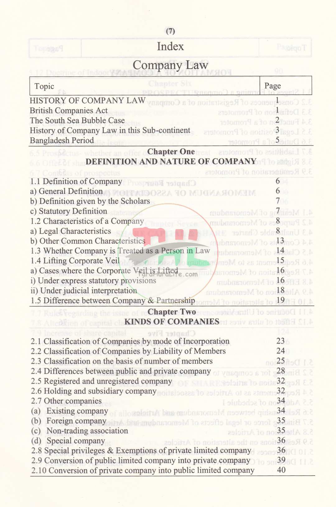 Fundamentals of Company Law with Partnership Law