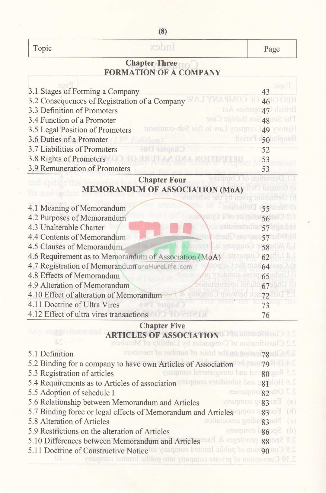 Fundamentals of Company Law with Partnership Law