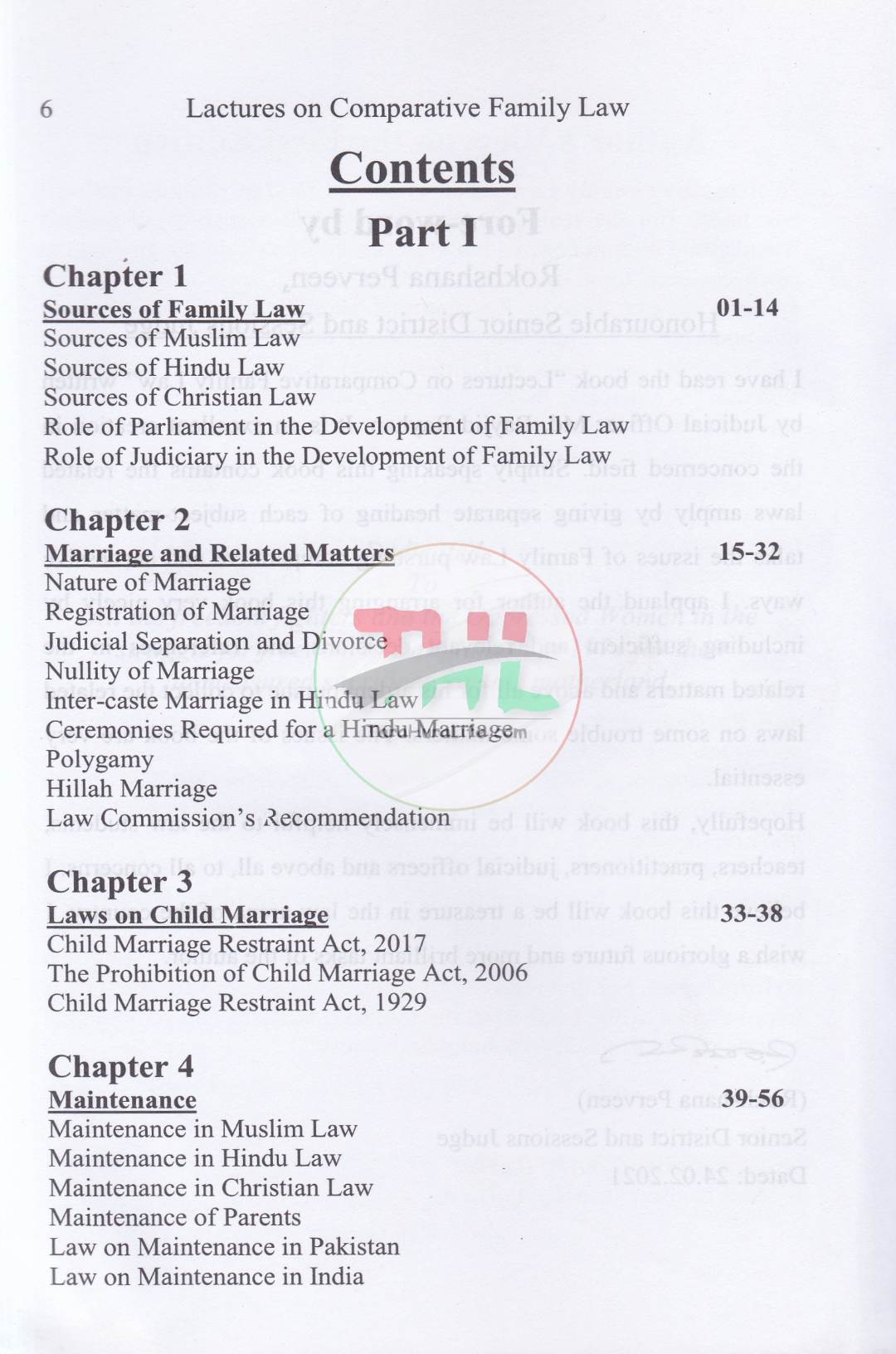 A Complete Book on Comparative Family Law