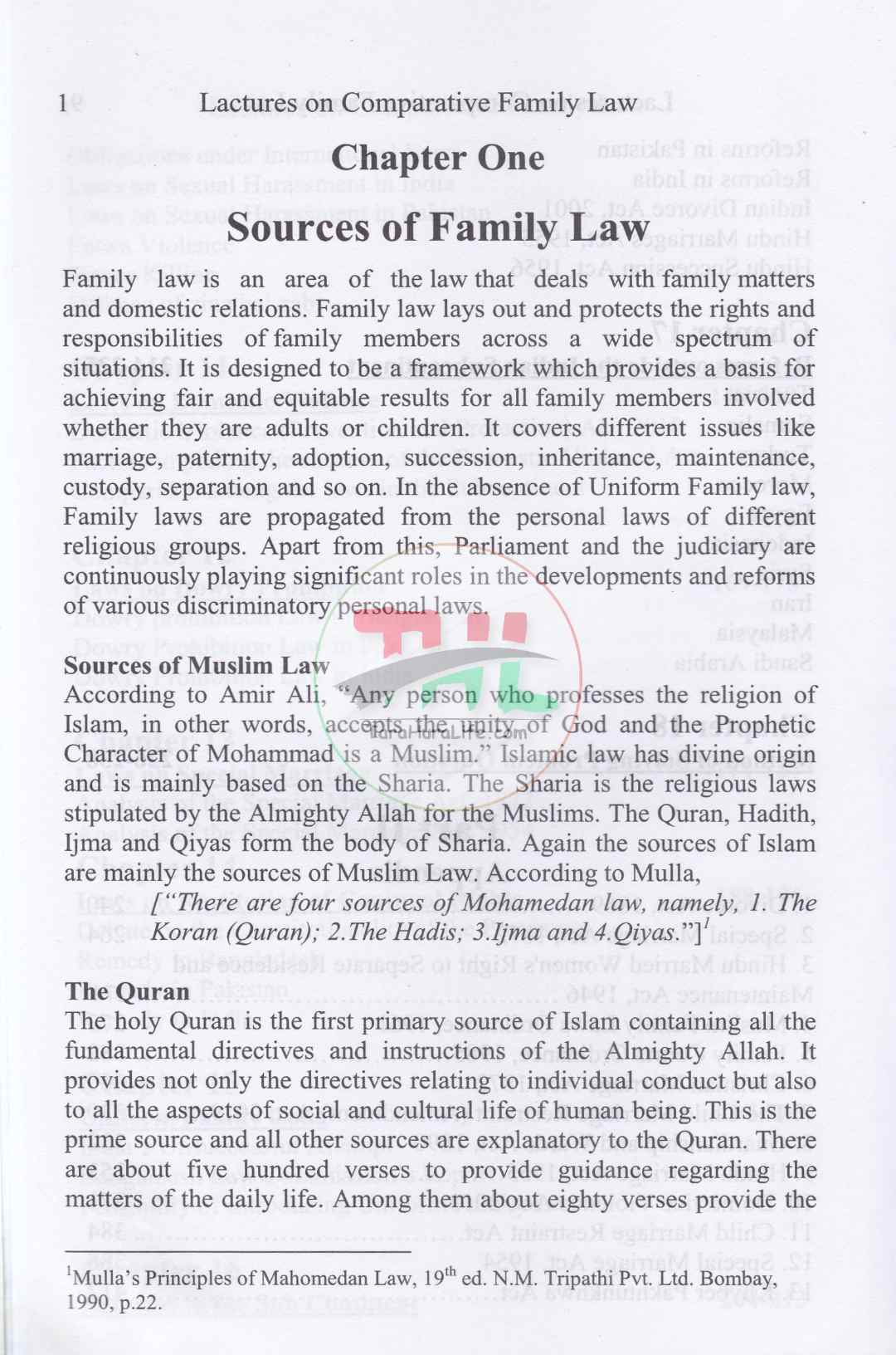A Complete Book on Comparative Family Law