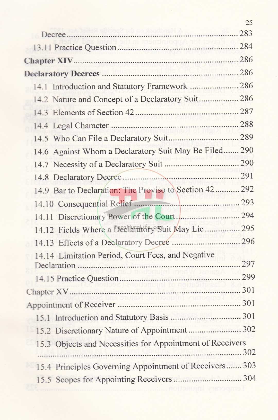 A Handbook on The Specific Relief Act, 1877