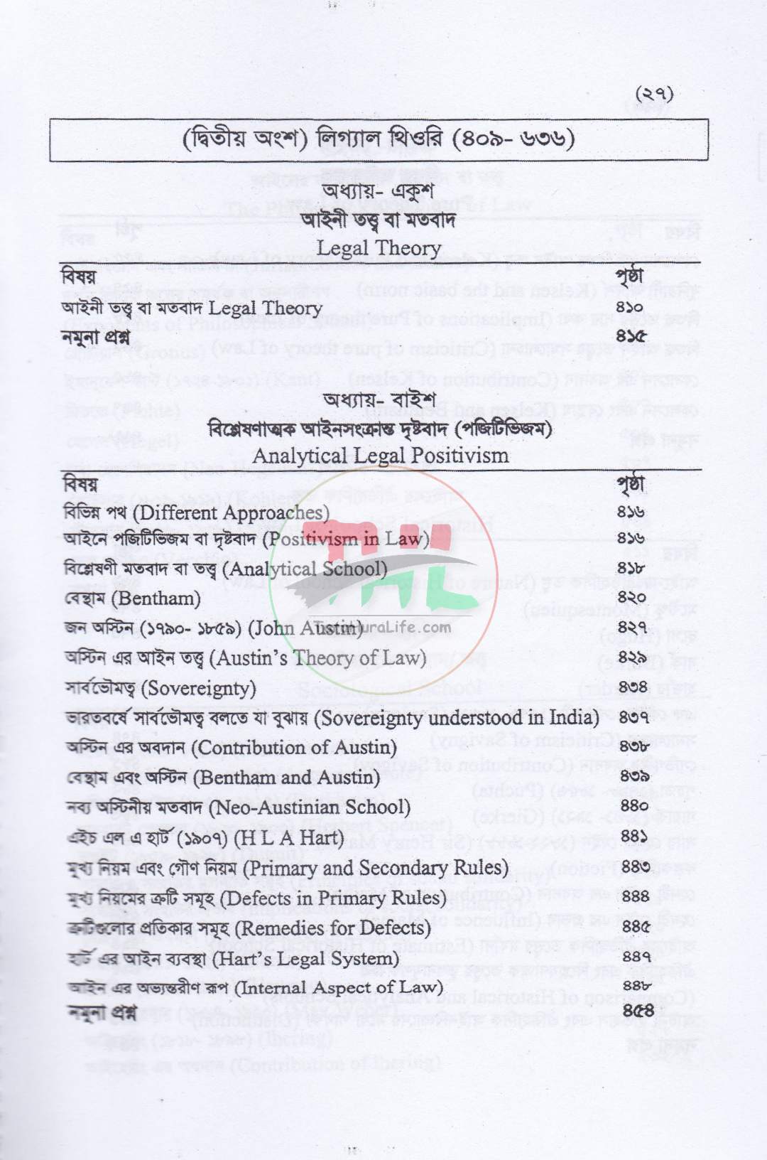 জুরিসপ্রুডেন্স অ্যান্ড লিগ্যাল থিওরি