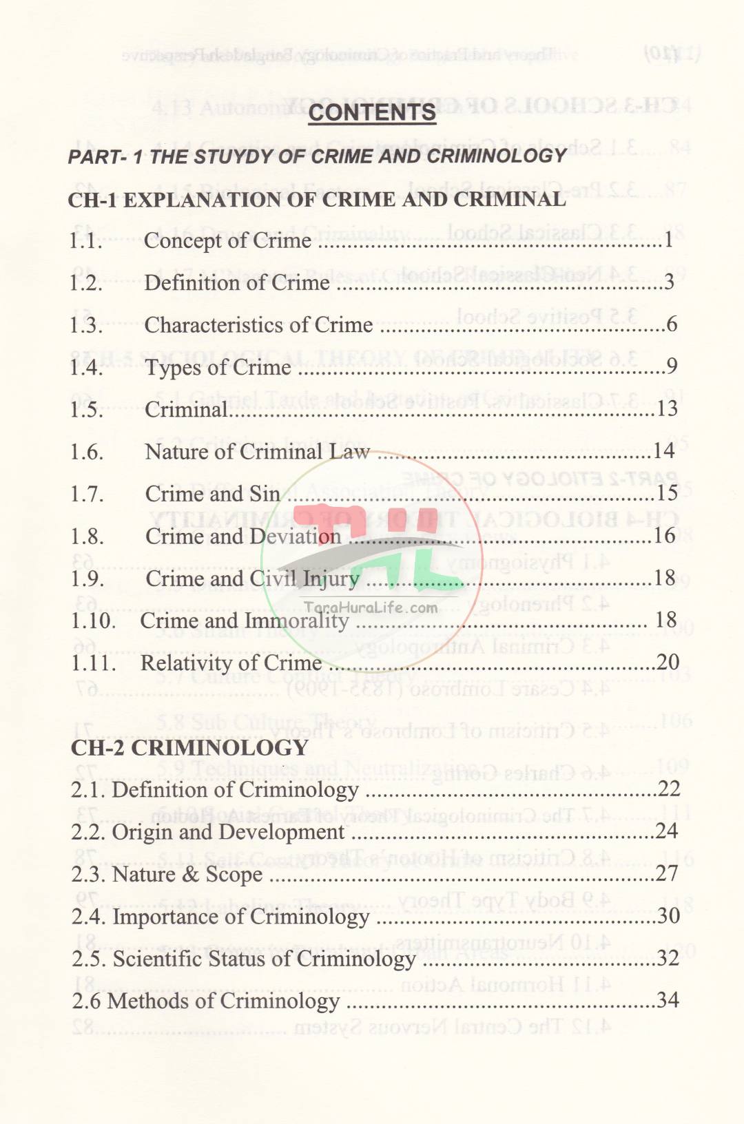 Theory and Practice of Criminology: Bangladesh Perspective