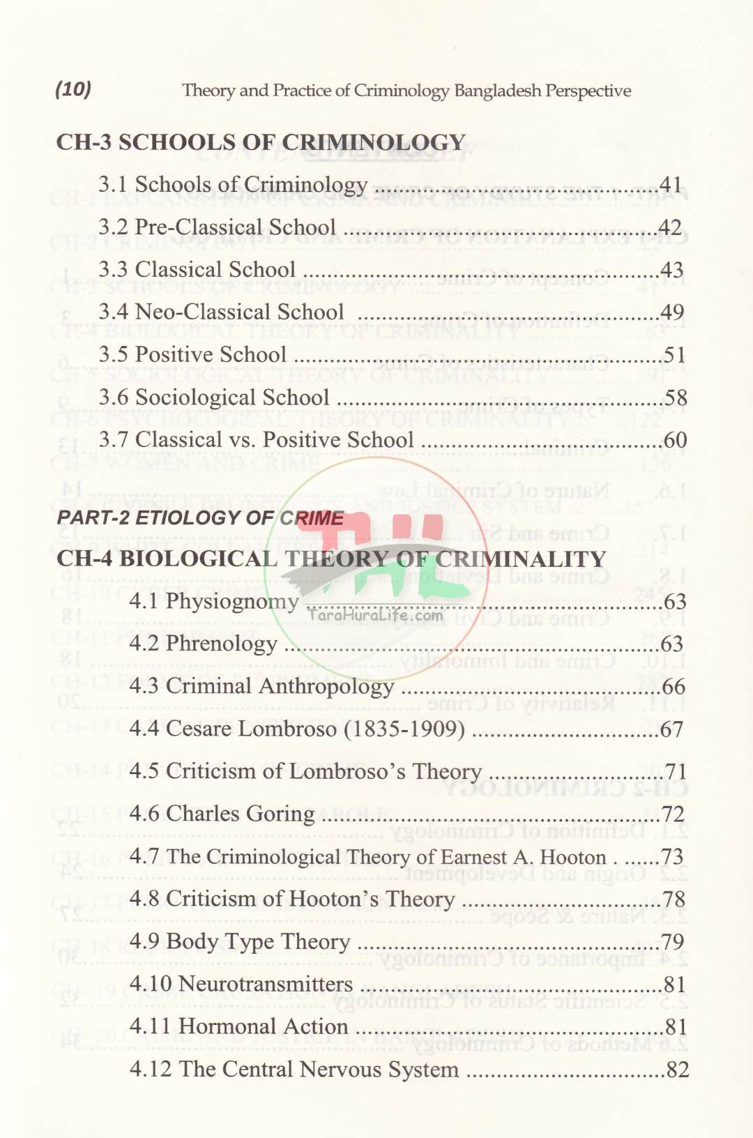 Theory and Practice of Criminology: Bangladesh Perspective