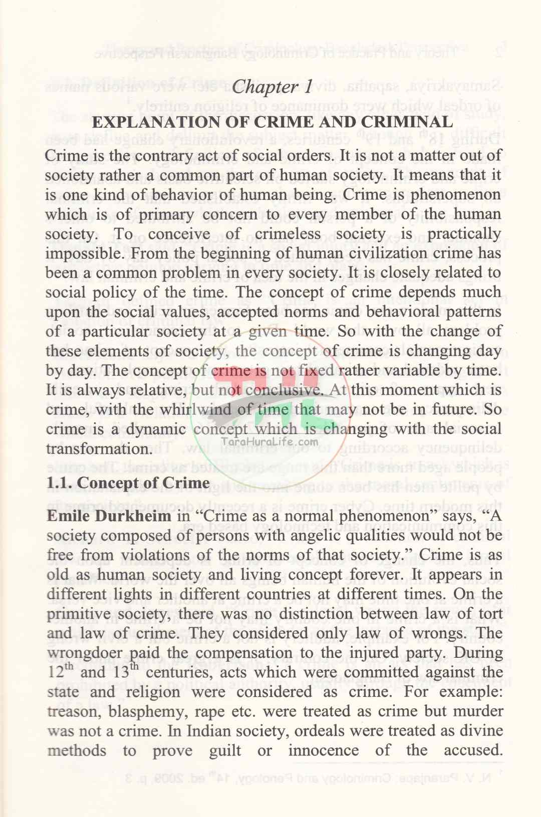Theory and Practice of Criminology: Bangladesh Perspective
