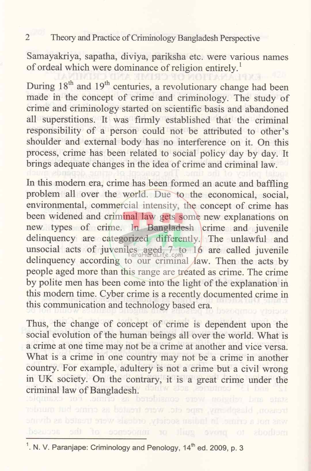 Theory and Practice of Criminology: Bangladesh Perspective