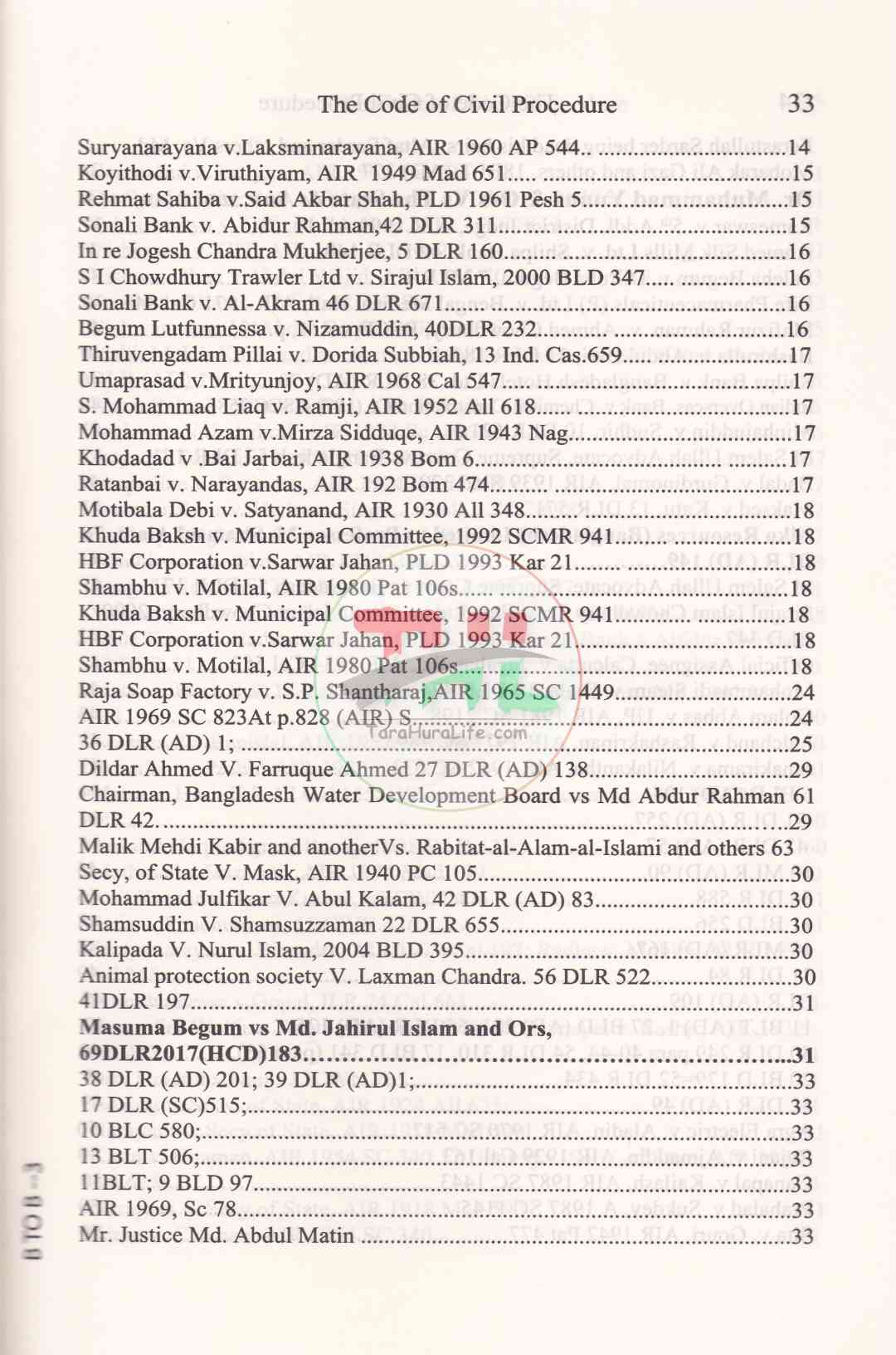 The Code of Civil Procedure: Bangladesh Perspective