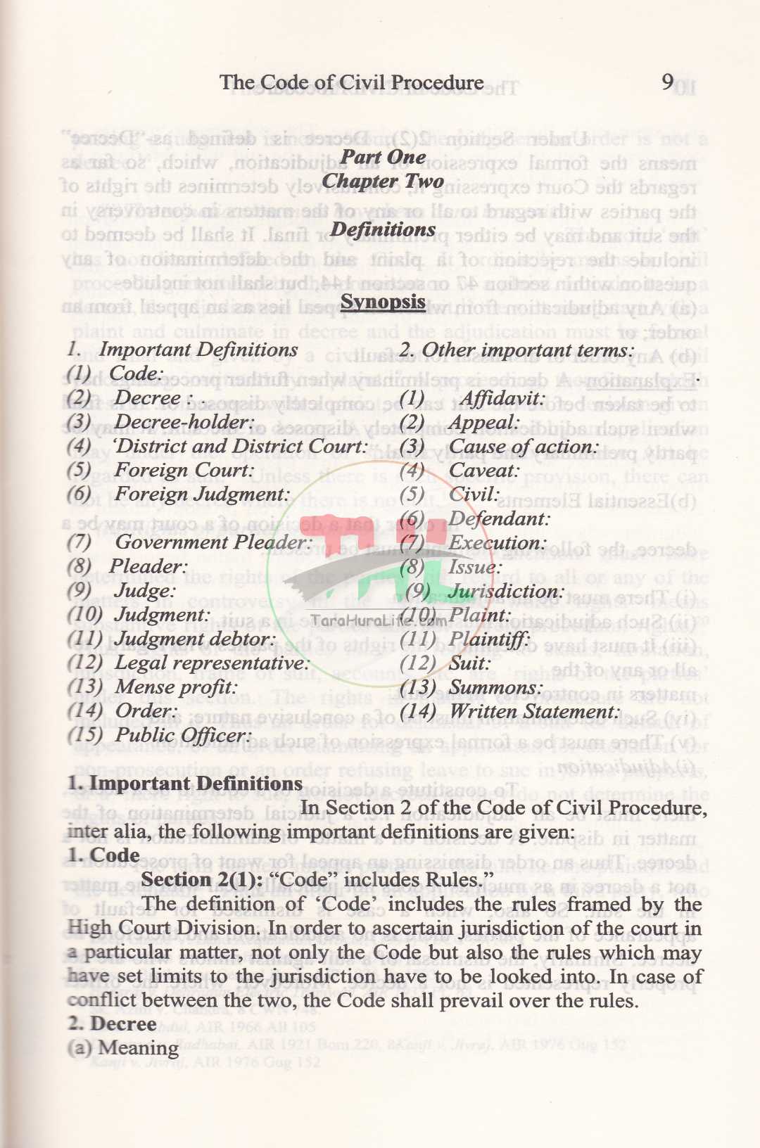 The Code of Civil Procedure: Bangladesh Perspective