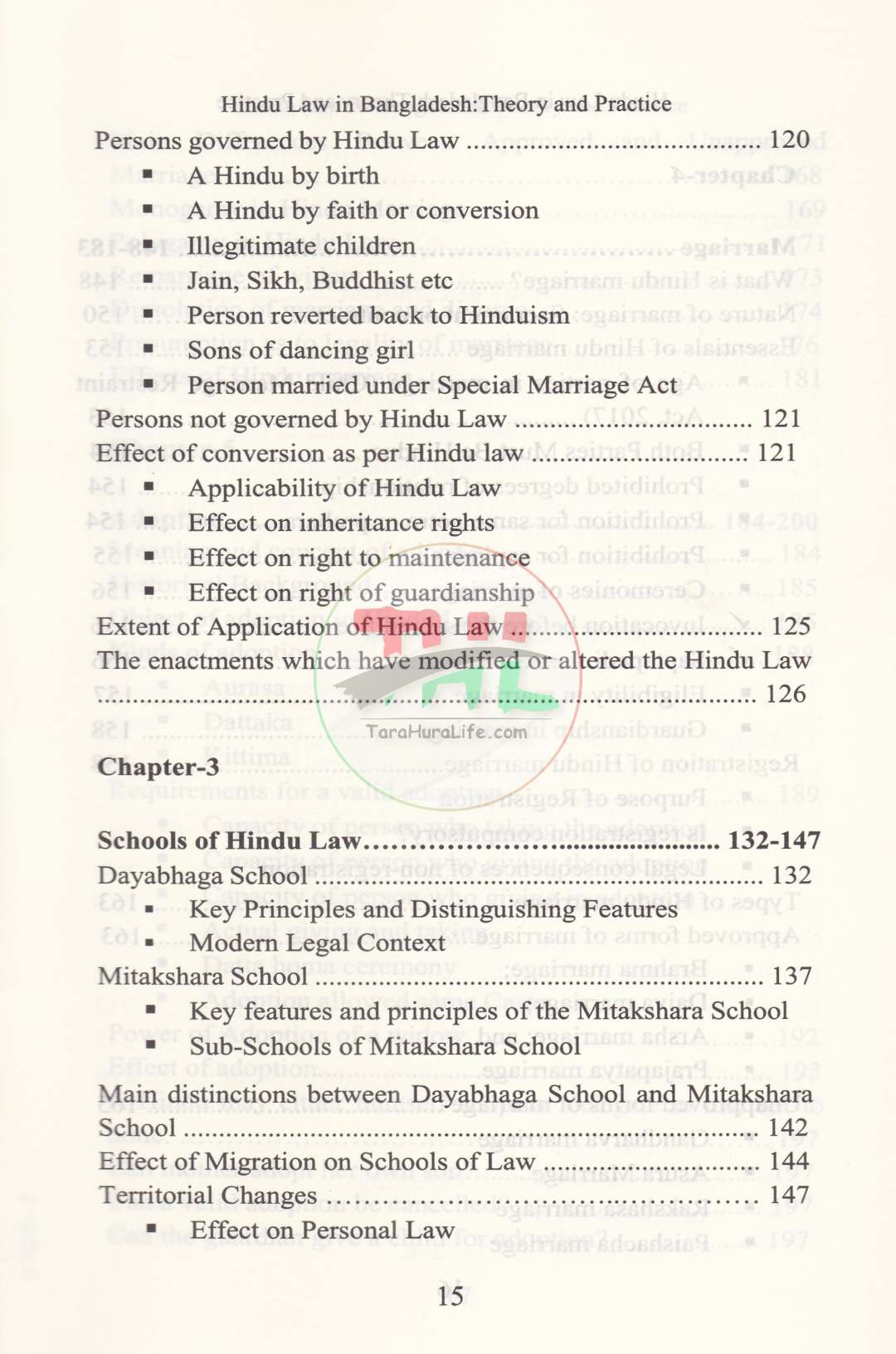 HINDU LAW IN BANGLADESH THEORY AND PRACTICE