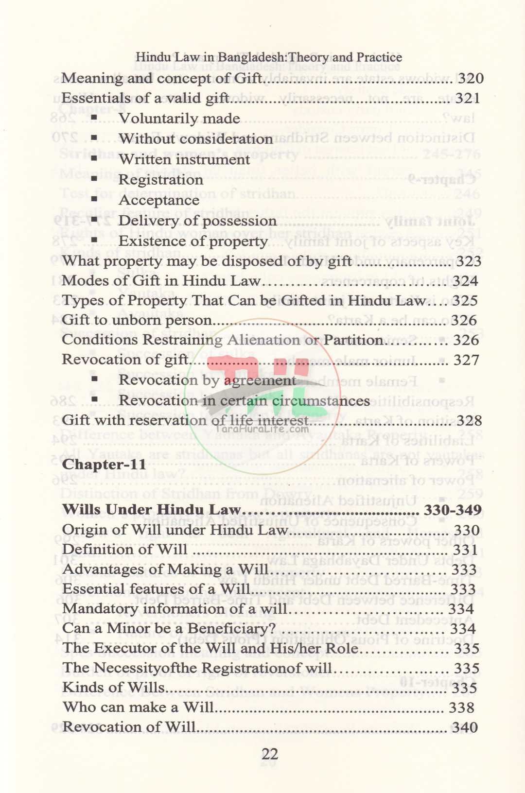 HINDU LAW IN BANGLADESH THEORY AND PRACTICE