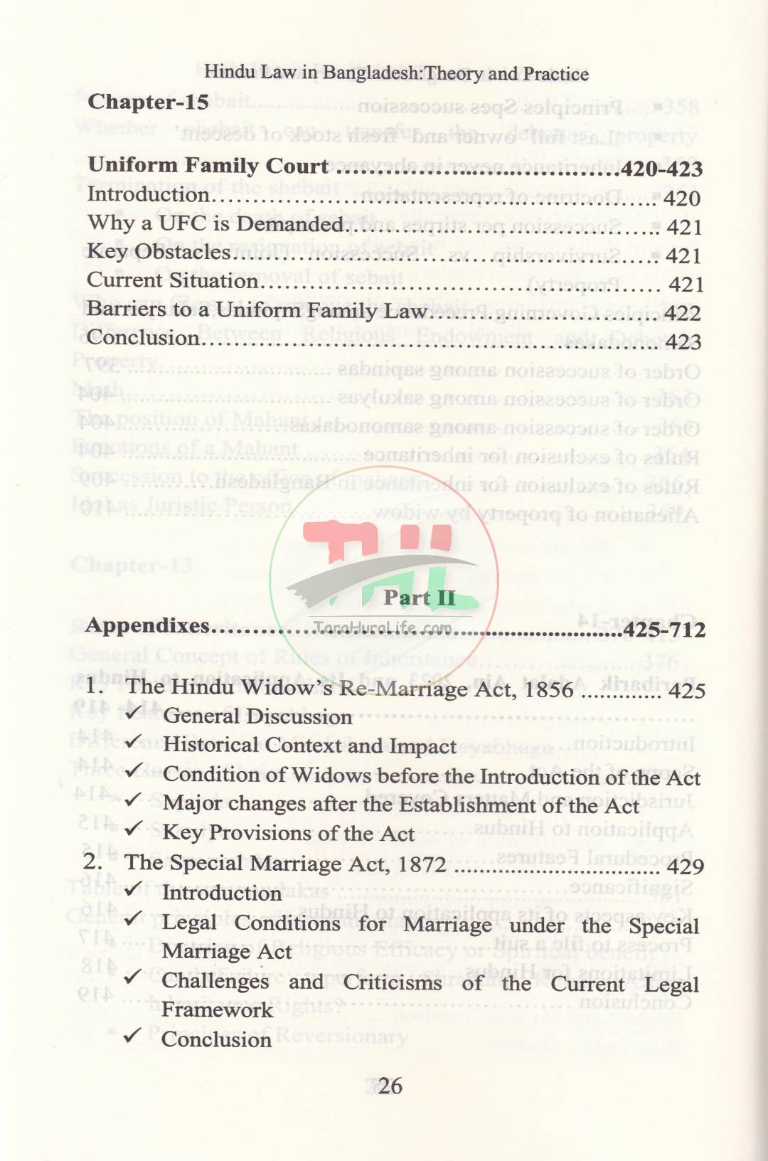 HINDU LAW IN BANGLADESH THEORY AND PRACTICE