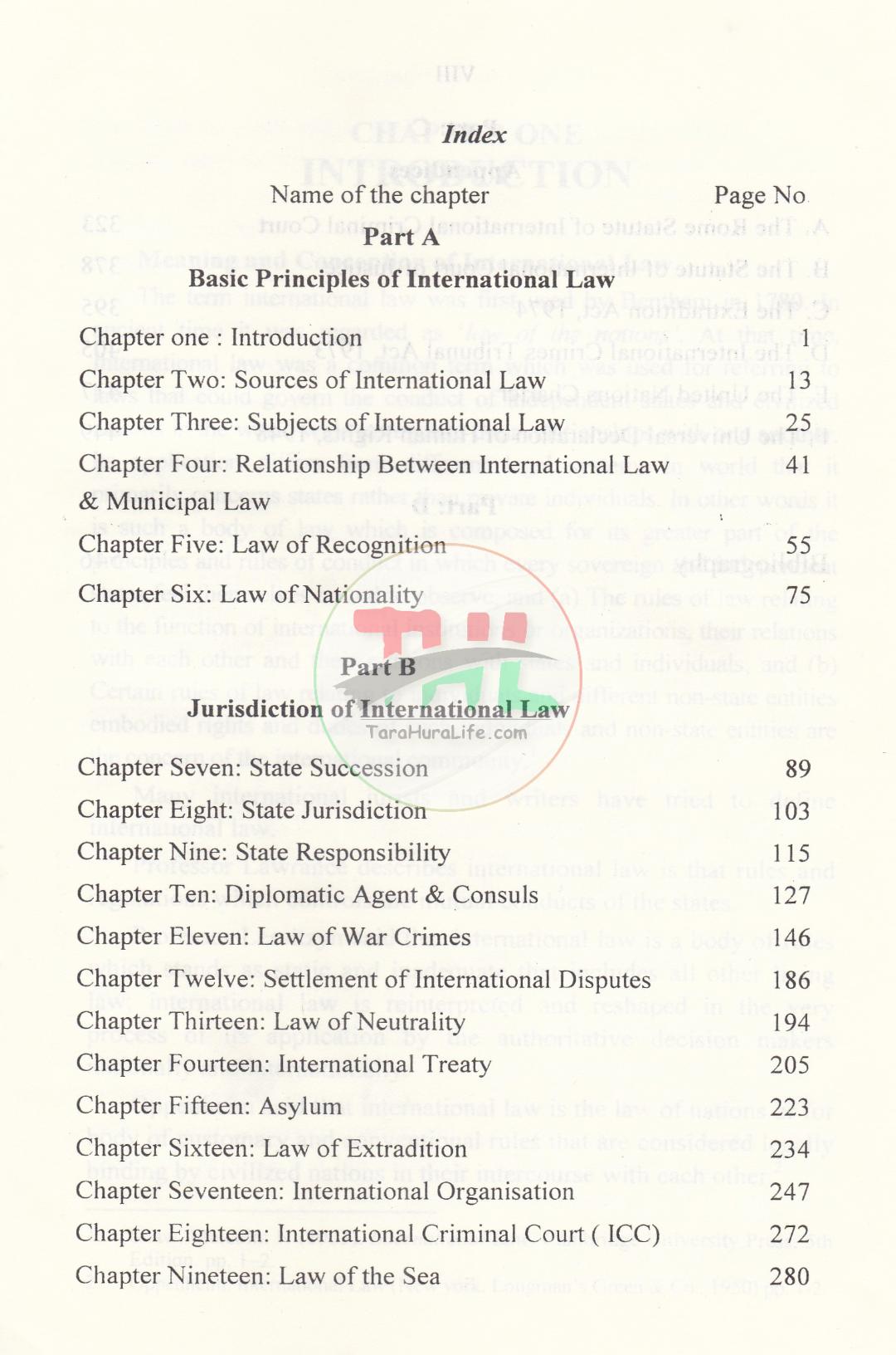 PUBLIC INTERNATIONAL LAW