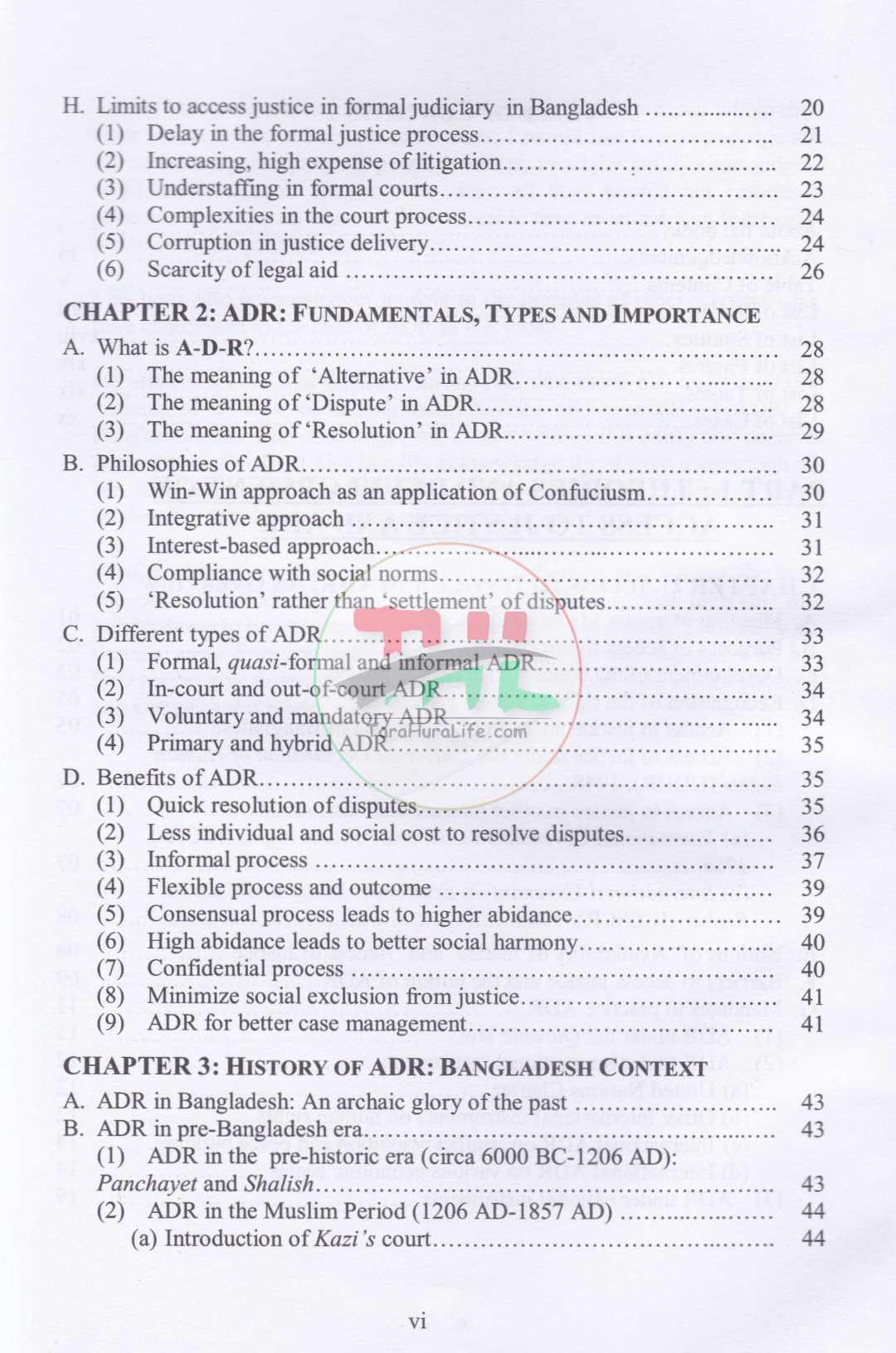 ADR Theories and Practices
