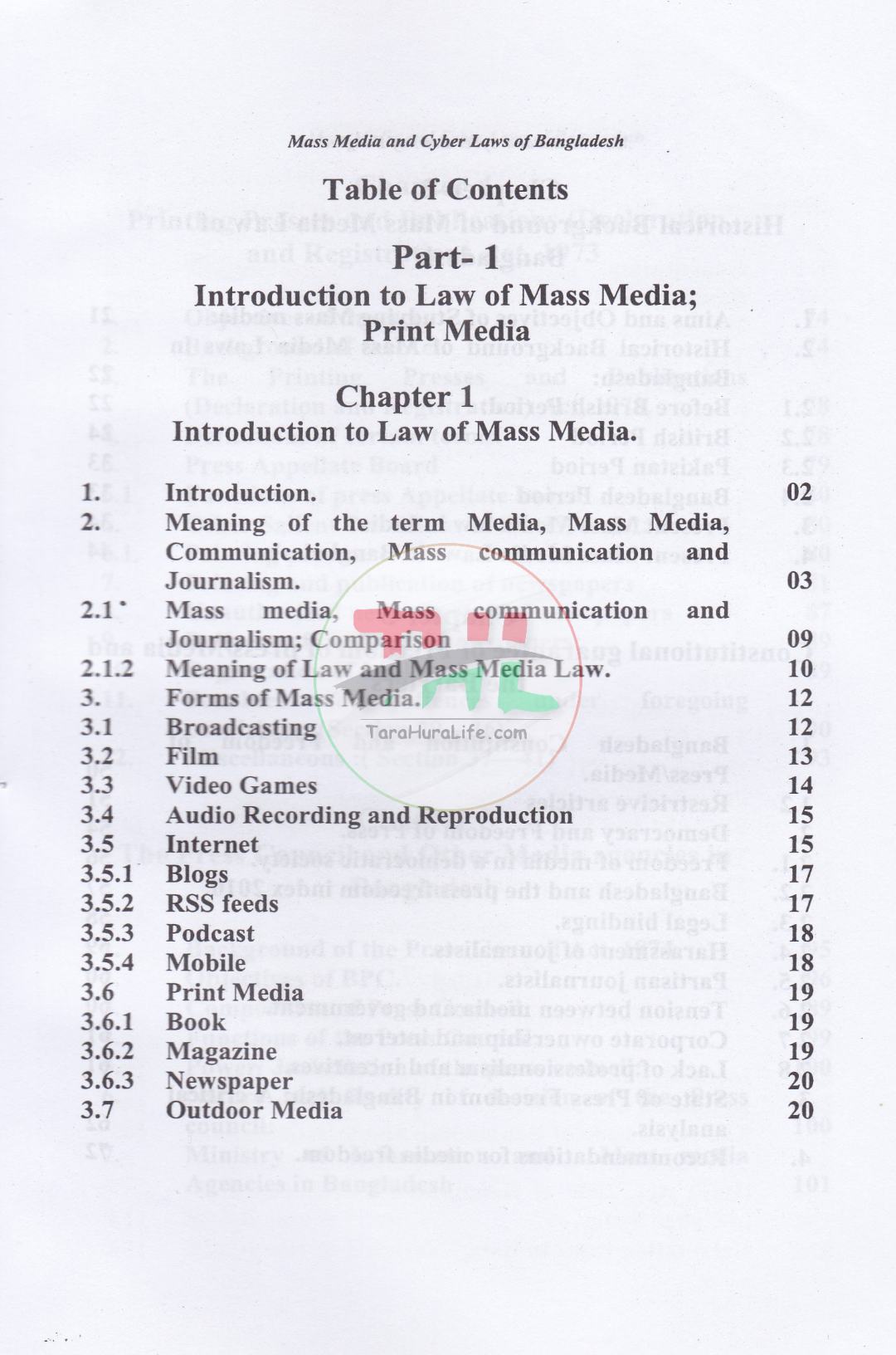 Mass Media & Cyber Laws of Bangladesh