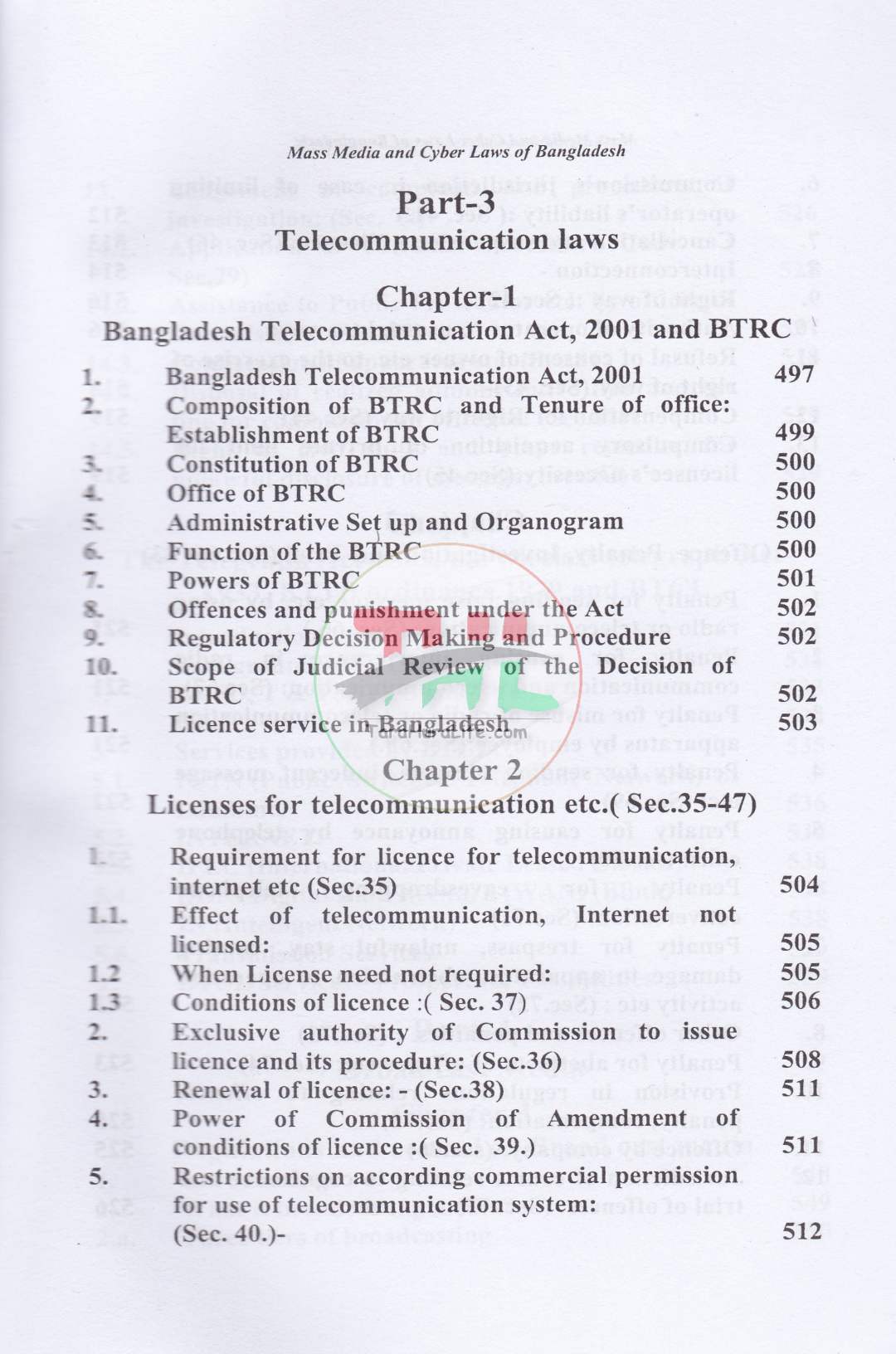 Mass Media & Cyber Laws of Bangladesh