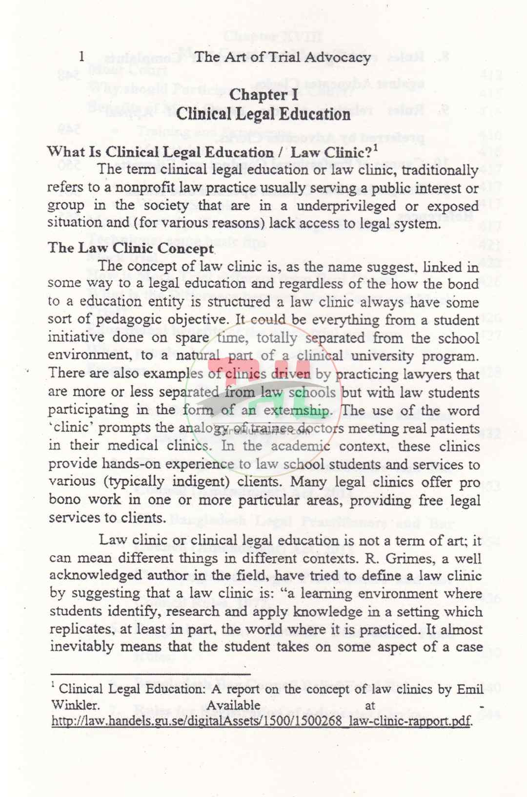 The Art of Trial Advocacy