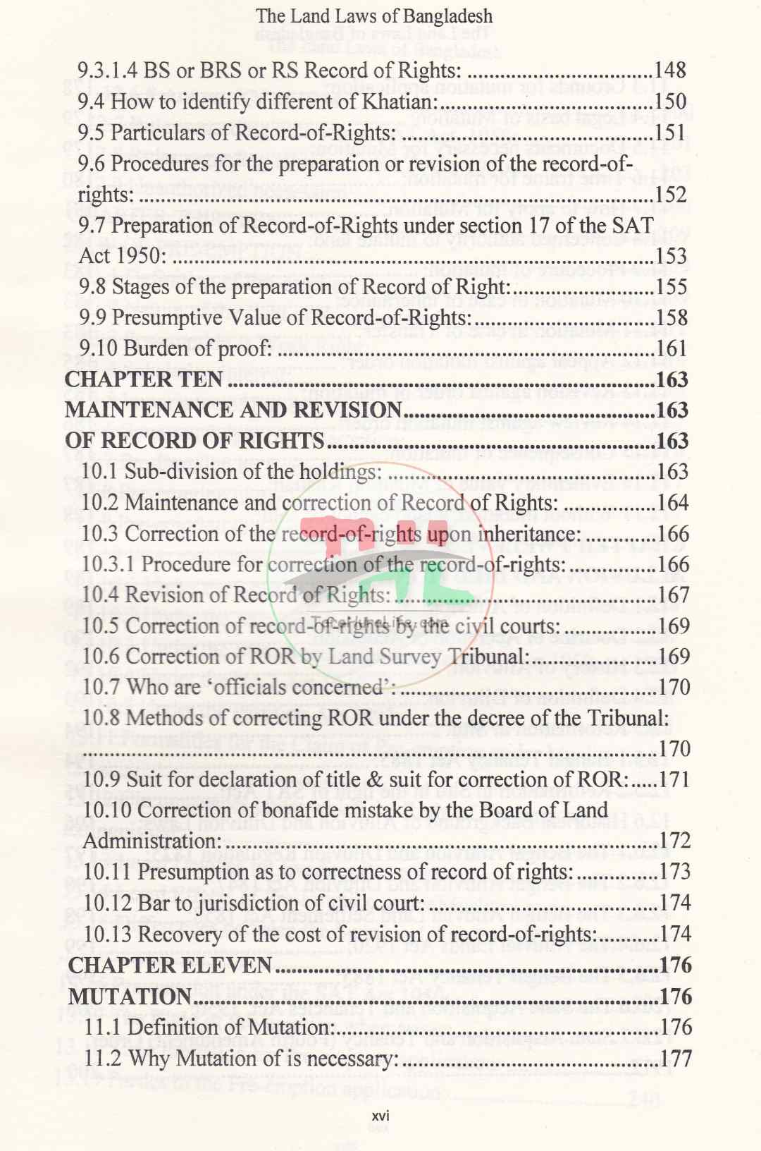 Land Laws of Bangladesh