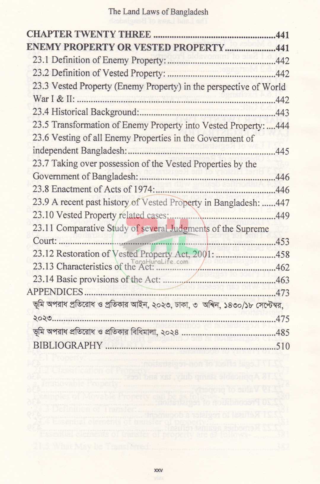 Land Laws of Bangladesh