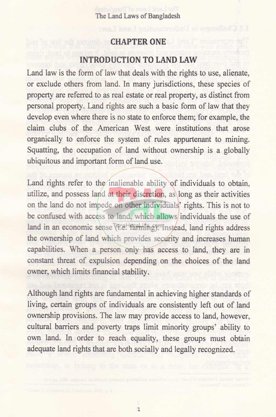 Land Laws of Bangladesh