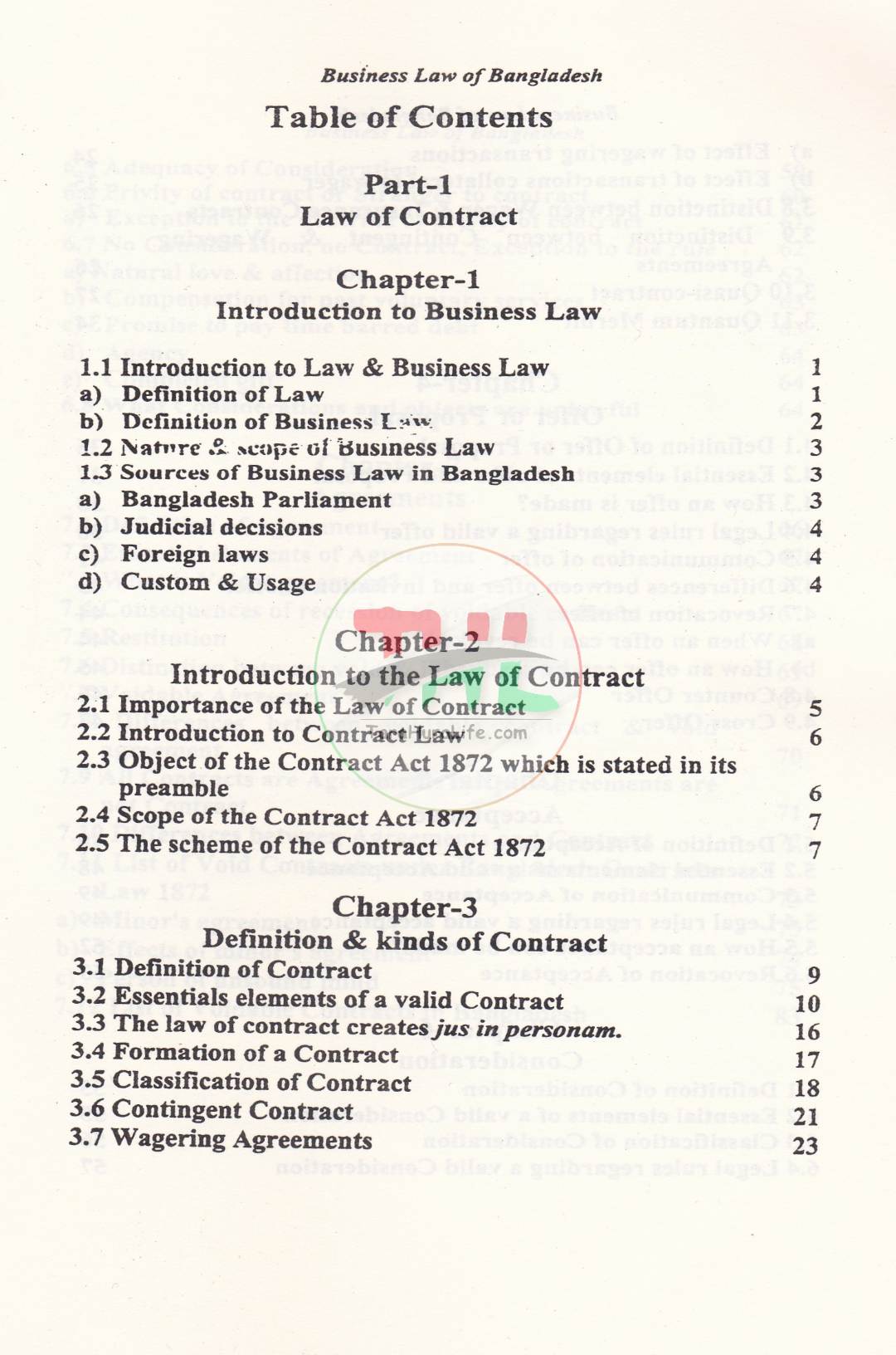A Text Book on Business Law of Bangladesh