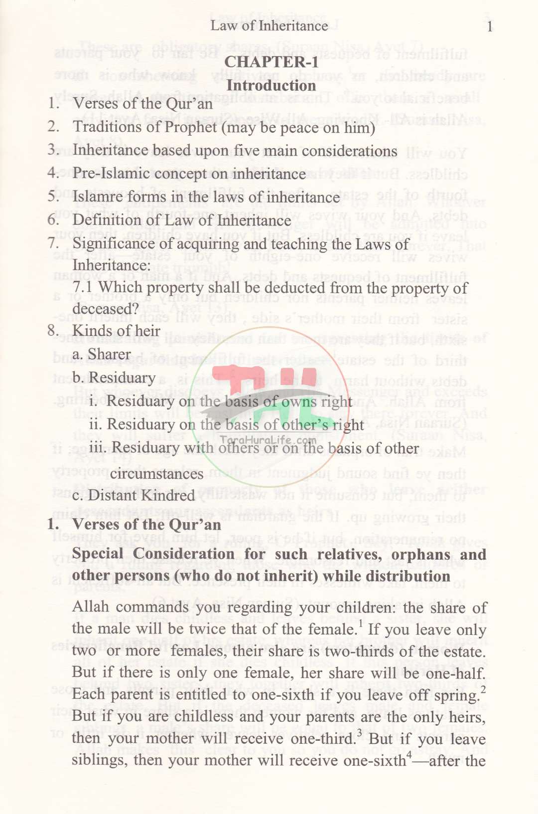 Law of Inheritance