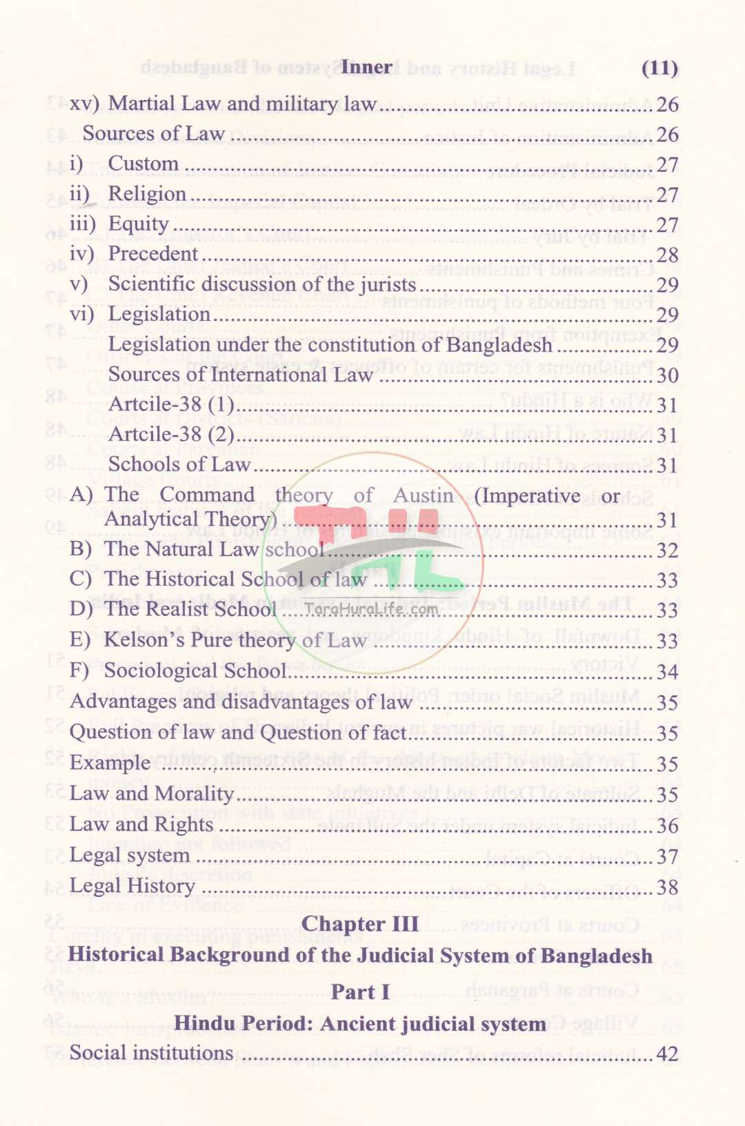 Legal History & Legal System of Bangladesh