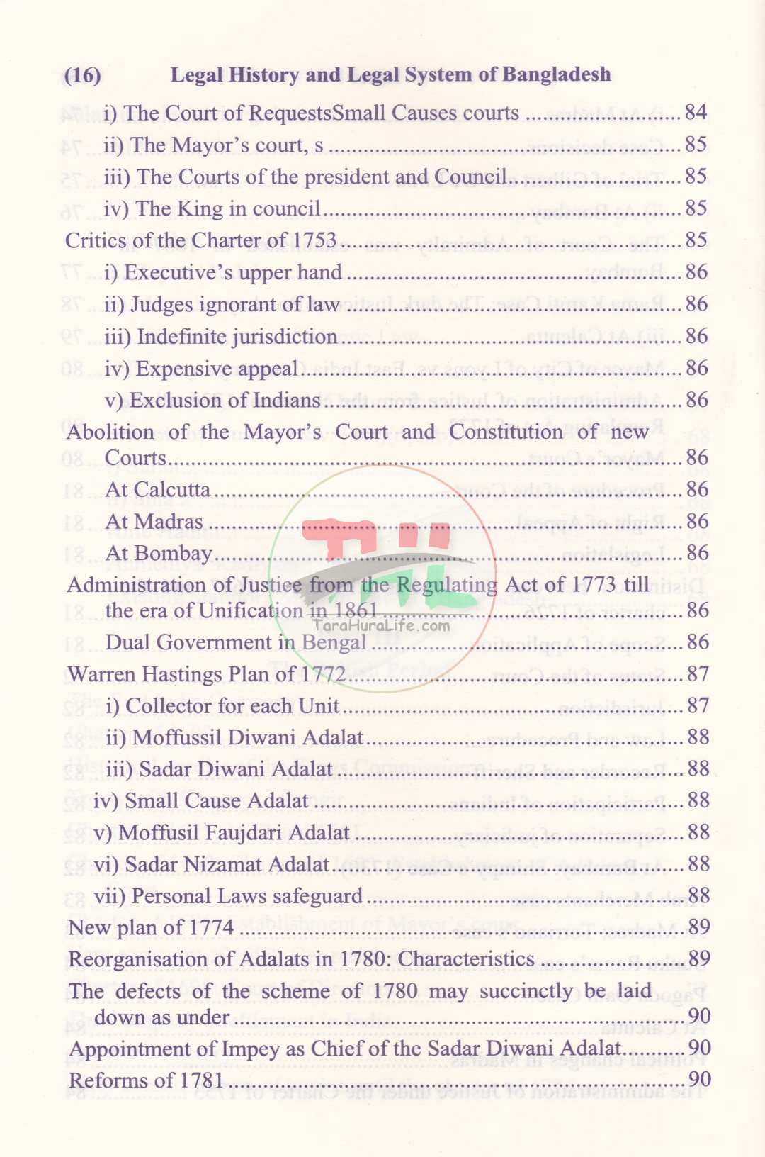 Legal History & Legal System of Bangladesh